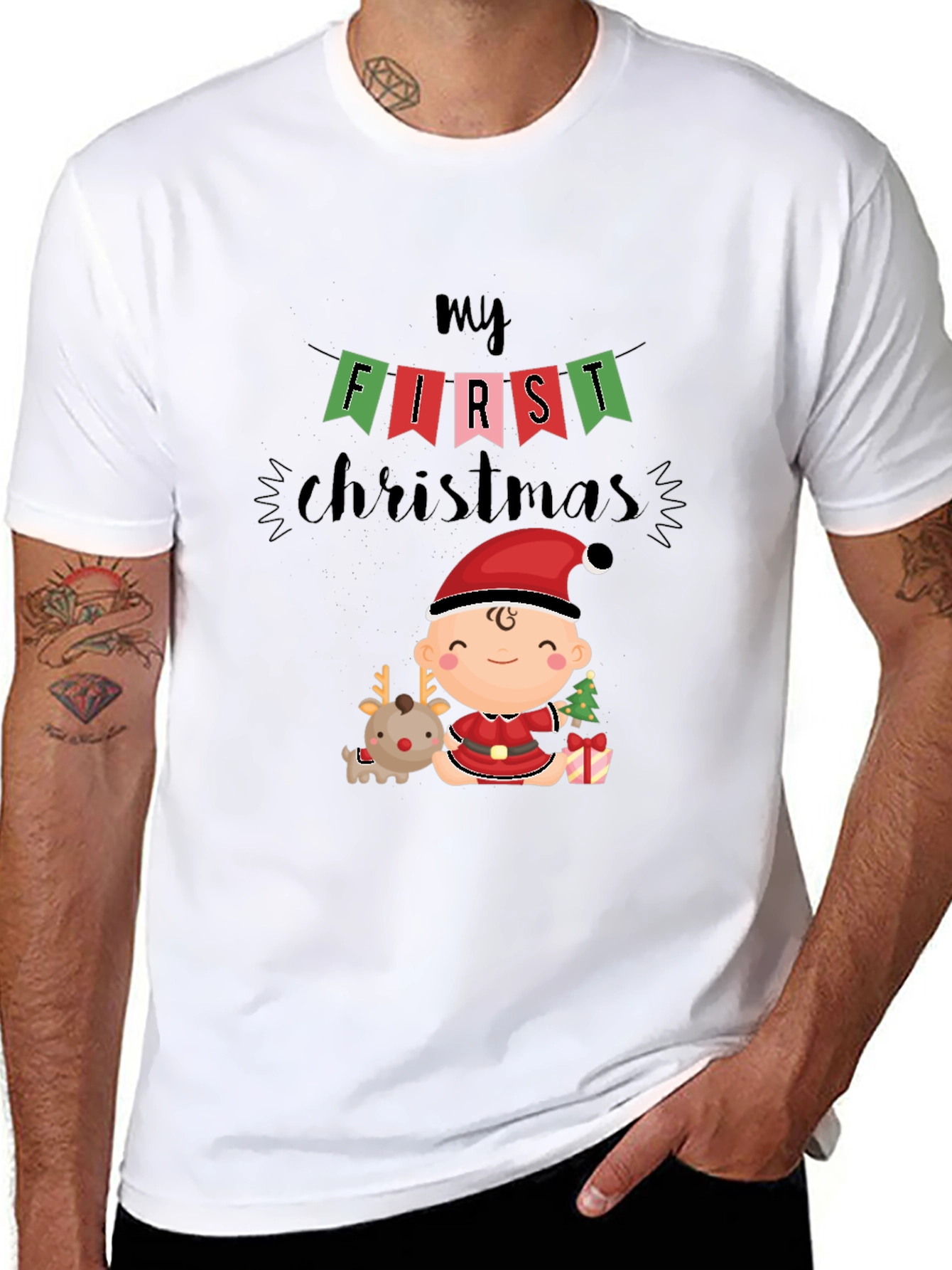 My First Christmas Baby T-Shirt