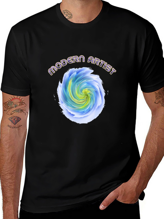 Modern Artist Graphic T-Shirt - Artistic Design