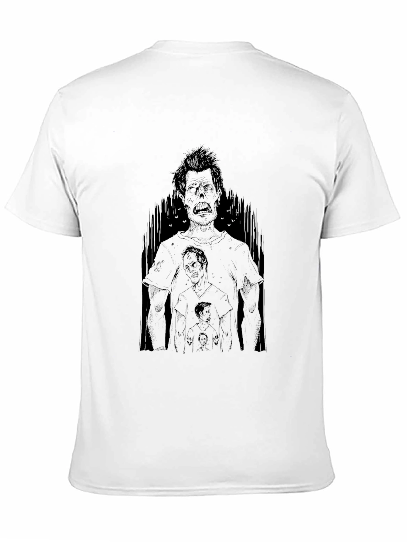 Black Zombie Recursive T-Shirt