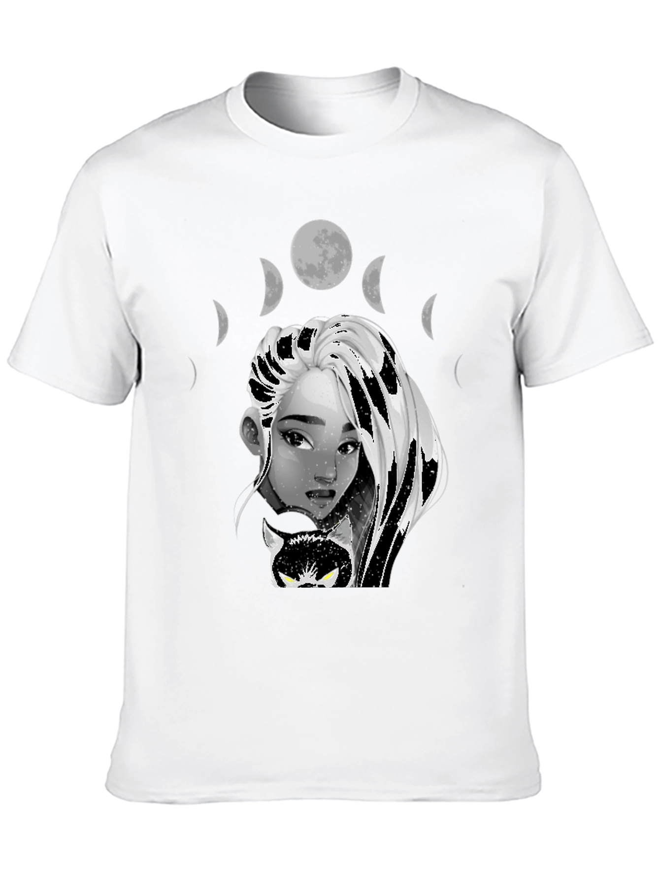 Mystic Moon Phase Graphic Tee