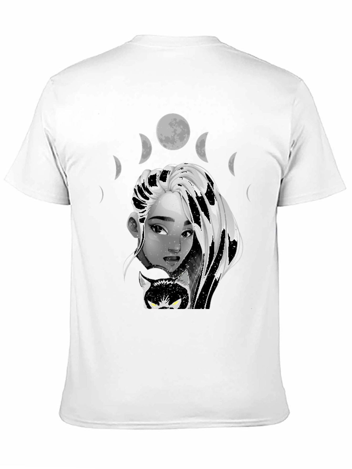Mystic Moon Phase Graphic Tee
