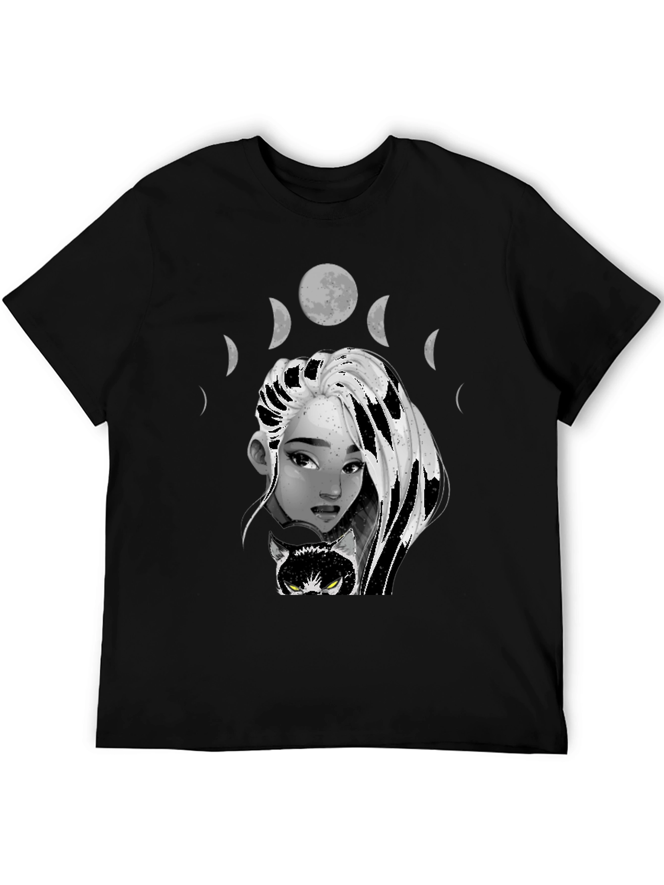 Mystic Moon Phase Graphic Tee