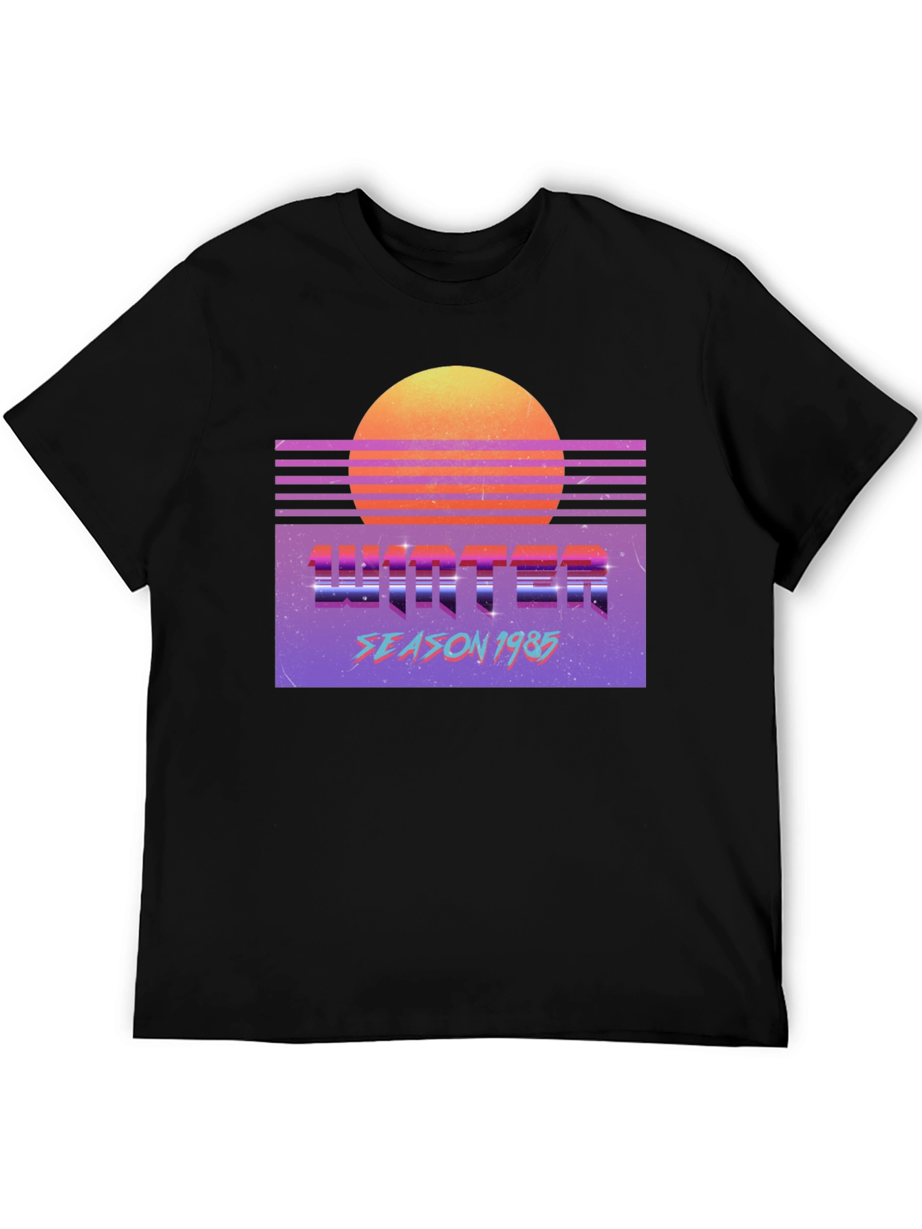 Winter Season 1985 Retro Graphic T-Shirt