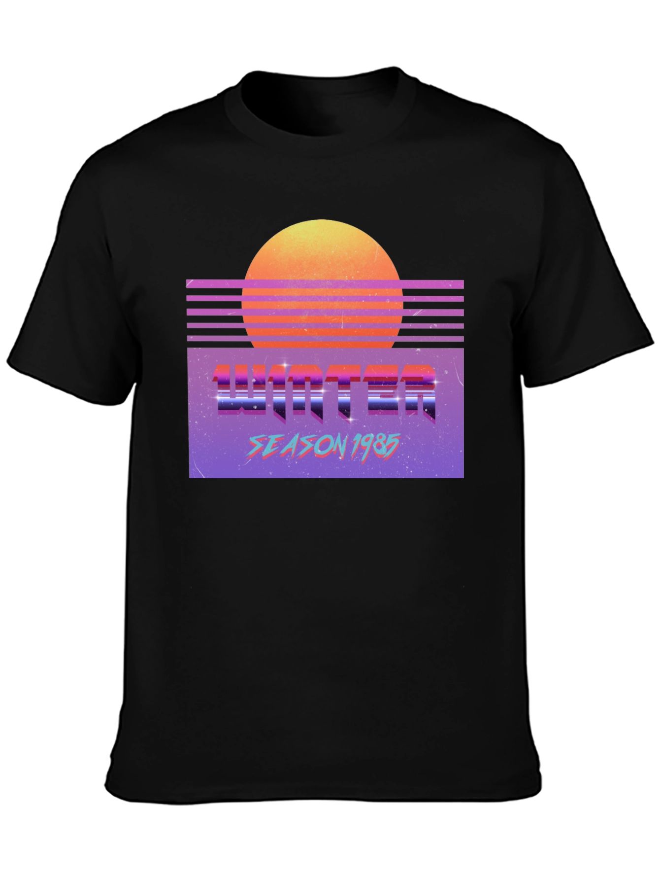 Winter Season 1985 Retro Graphic T-Shirt