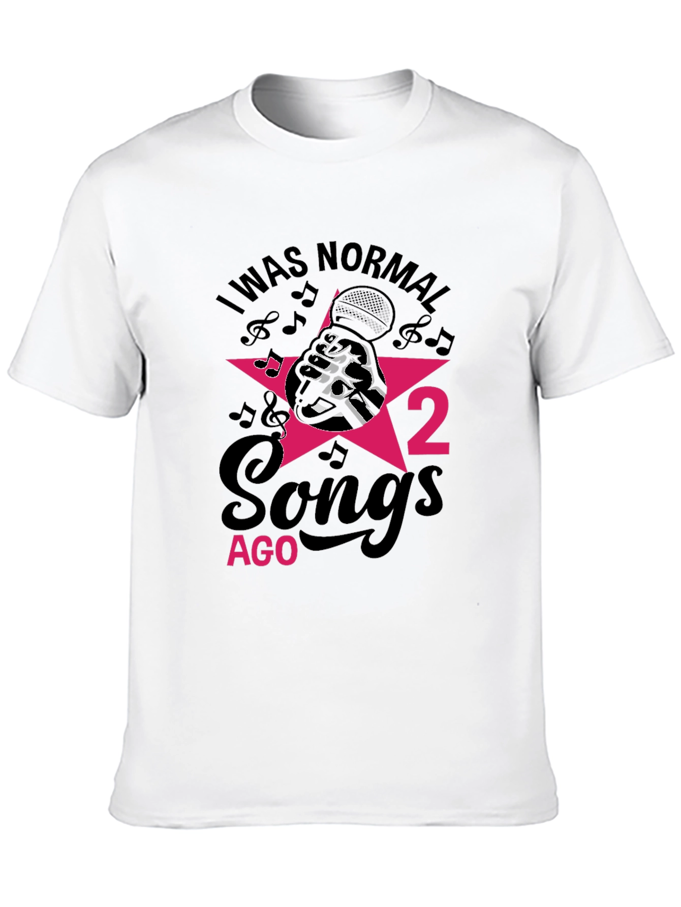 I Was Normal 2 Songs Ago Mens T-Shirt