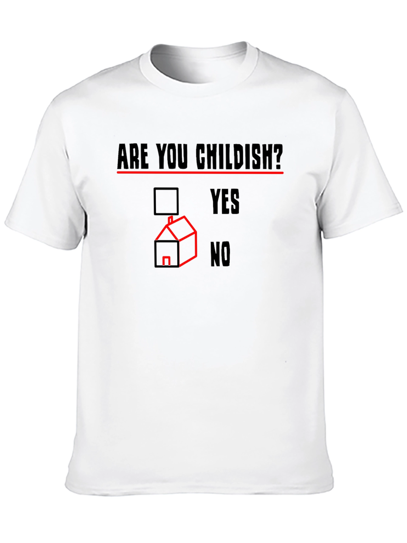 Are You Childish? Novelty Graphic Tee