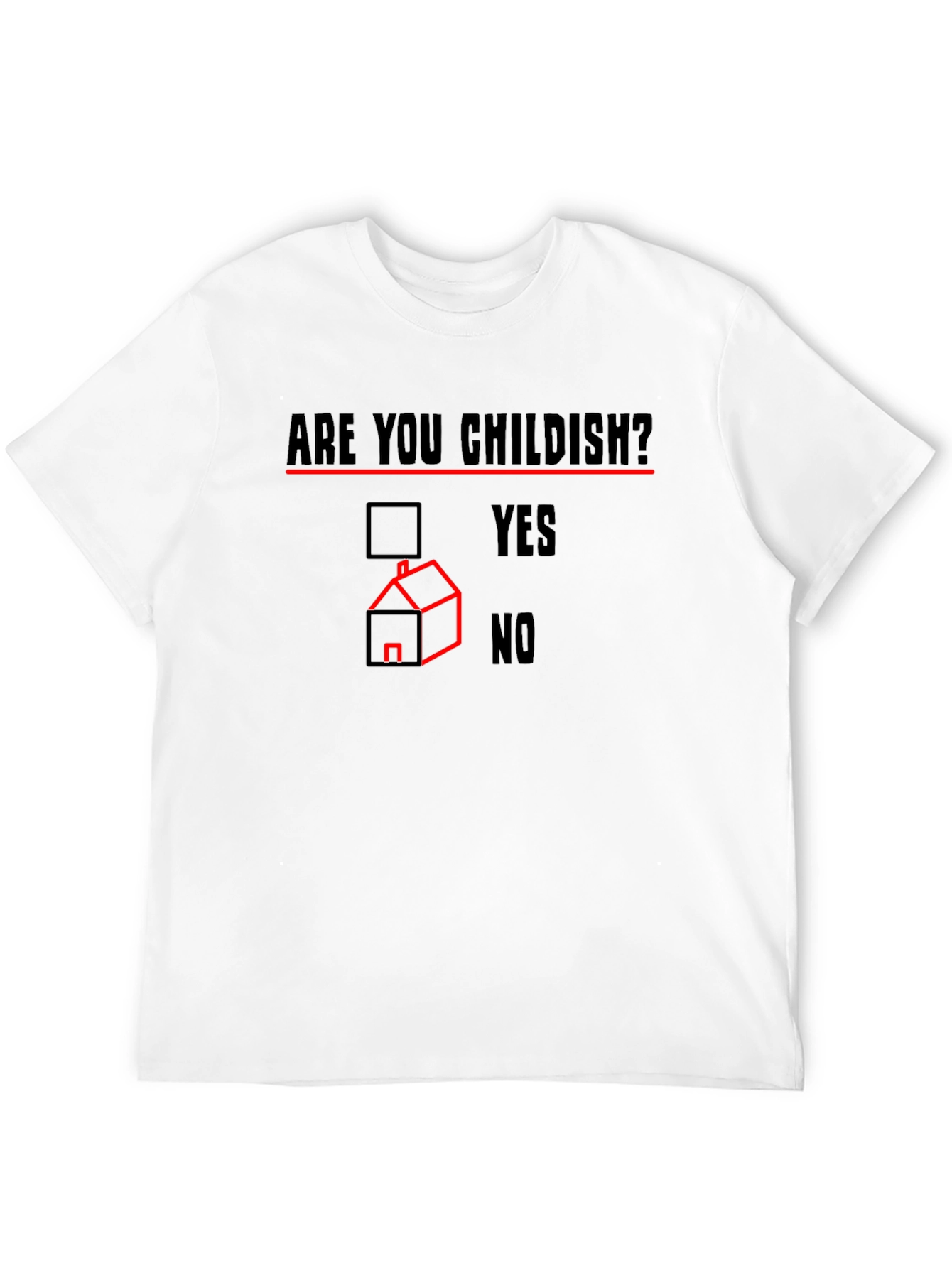 Are You Childish? Novelty Graphic Tee
