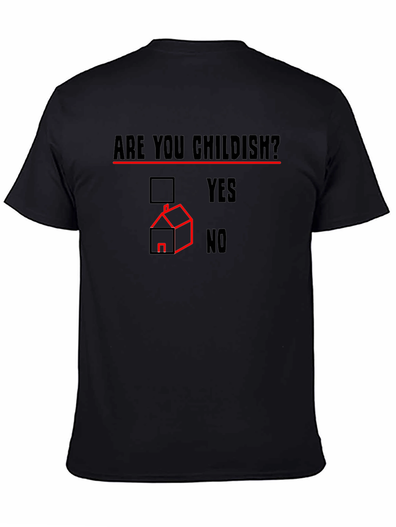 Are You Childish? Novelty Graphic Tee