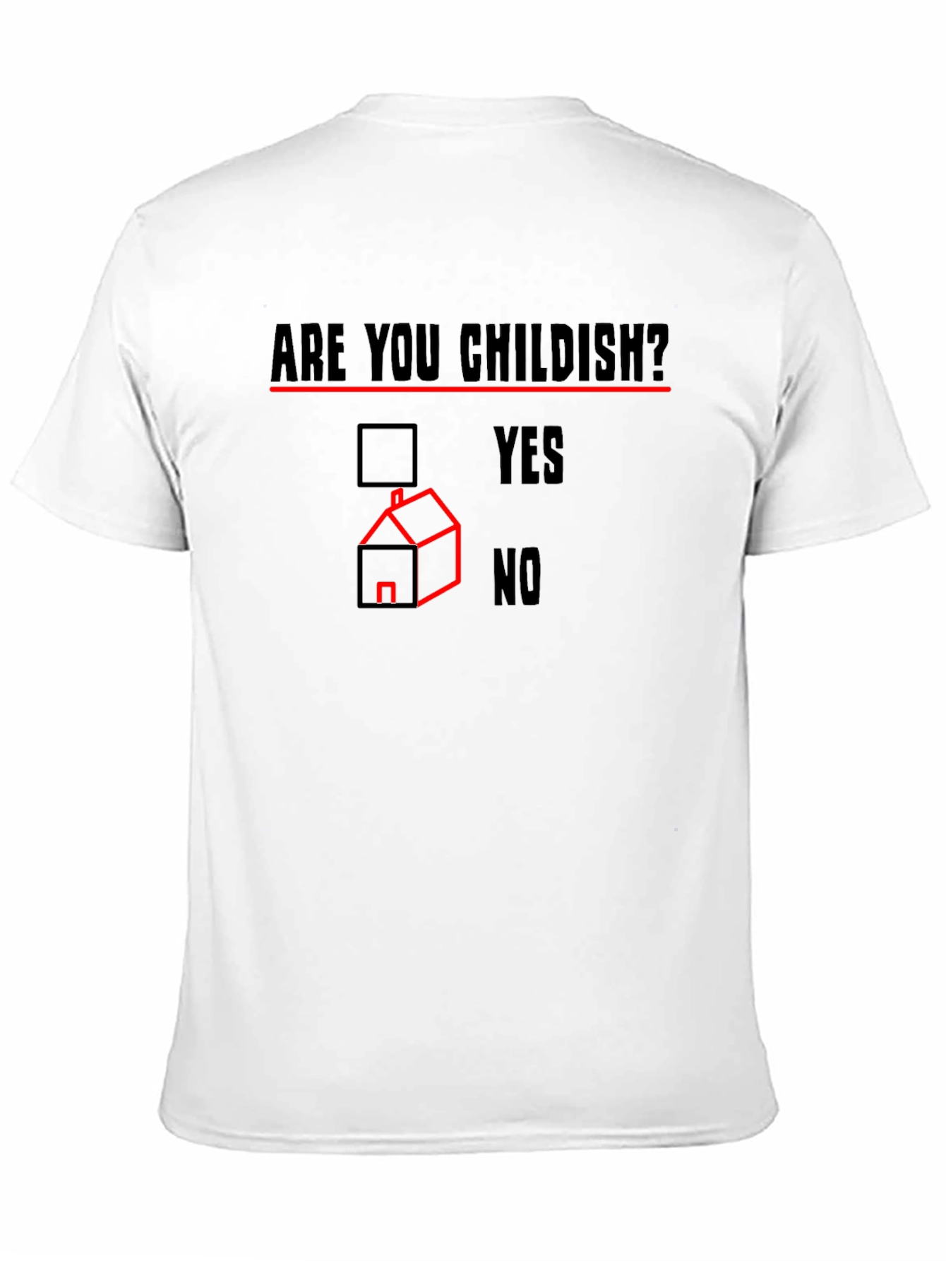 Are You Childish? Novelty Graphic Tee