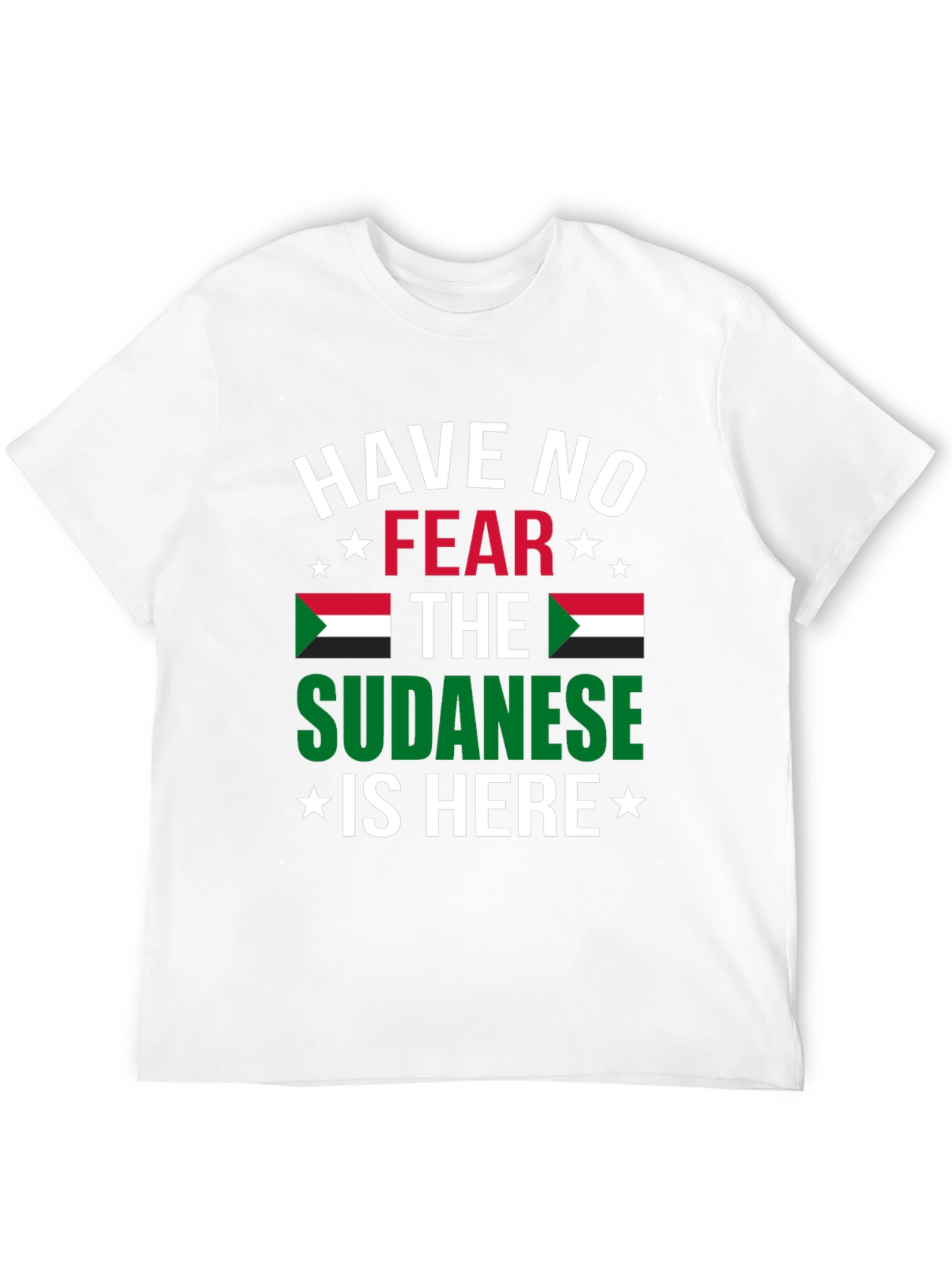 Sudanese Pride Graphic Tee - Have No Fear