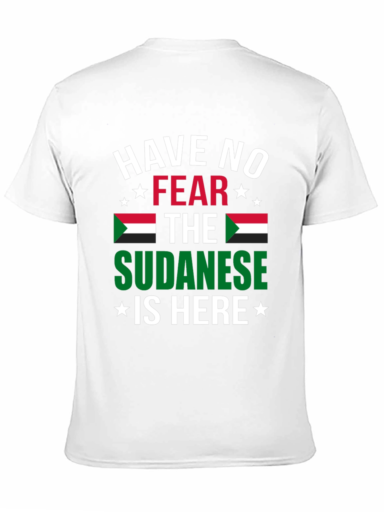 Sudanese Pride Graphic Tee - Have No Fear