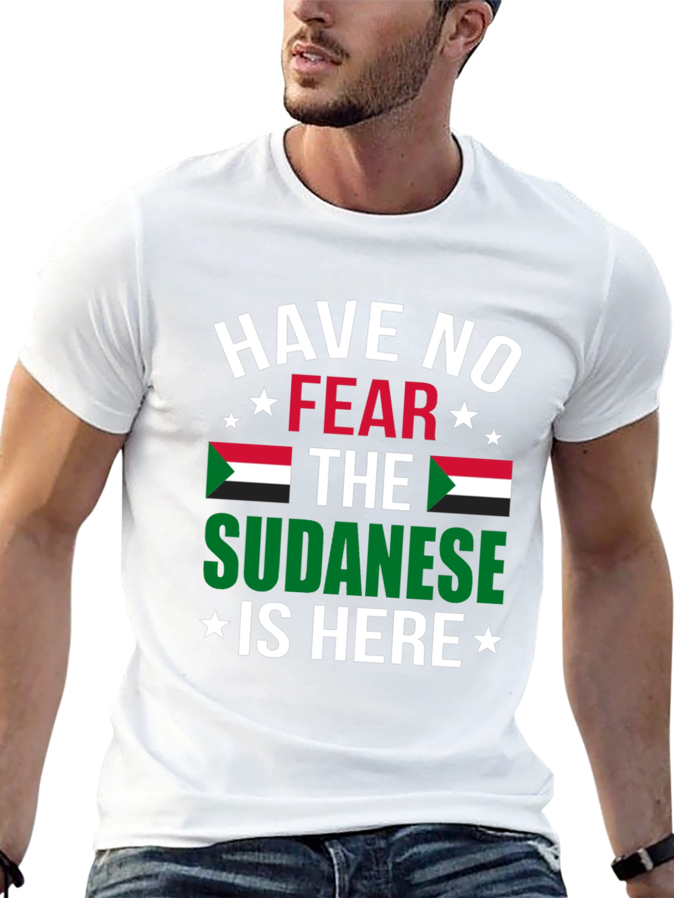 Sudanese Pride Graphic Tee - Have No Fear