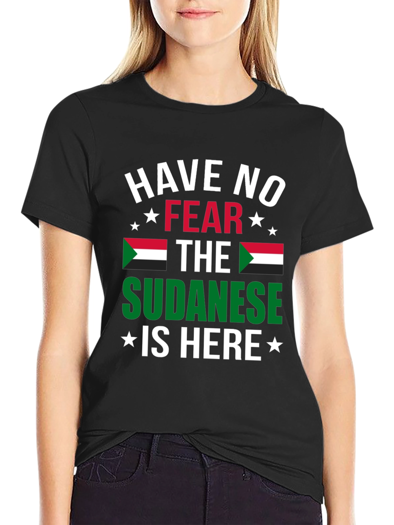 Sudanese Pride Graphic Tee - Have No Fear