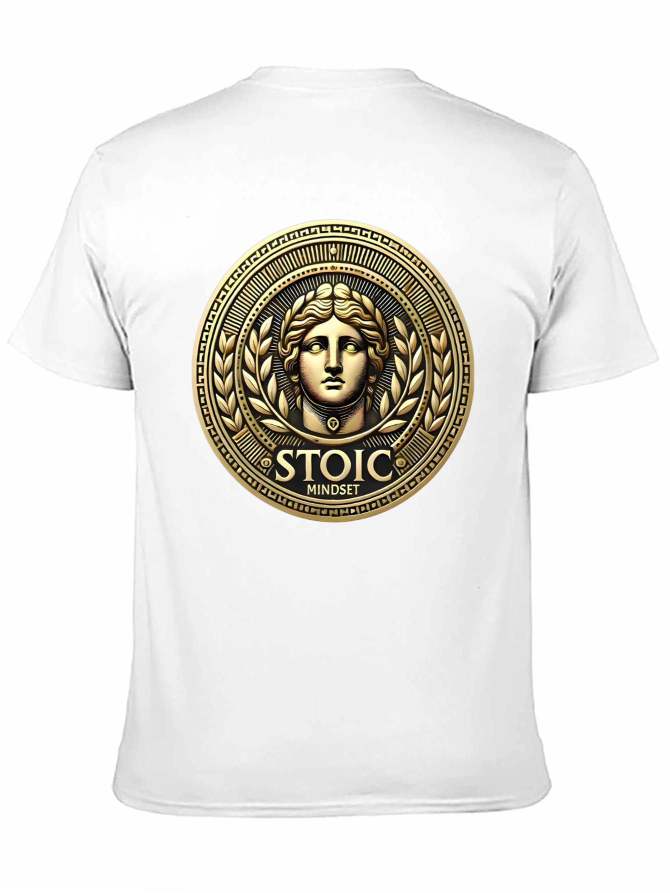 Stoic Mindset Graphic Tee - Black