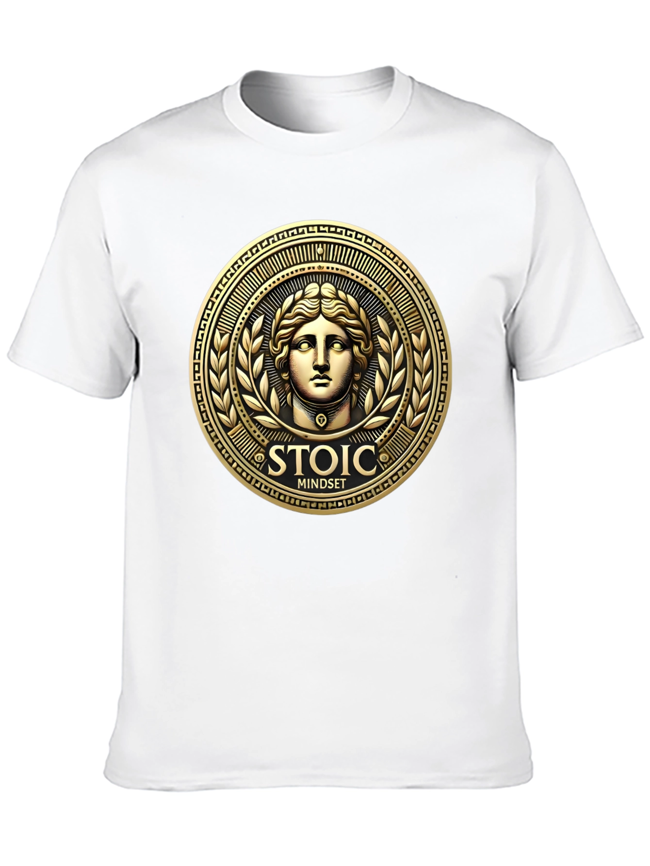Stoic Mindset Graphic Tee - Black