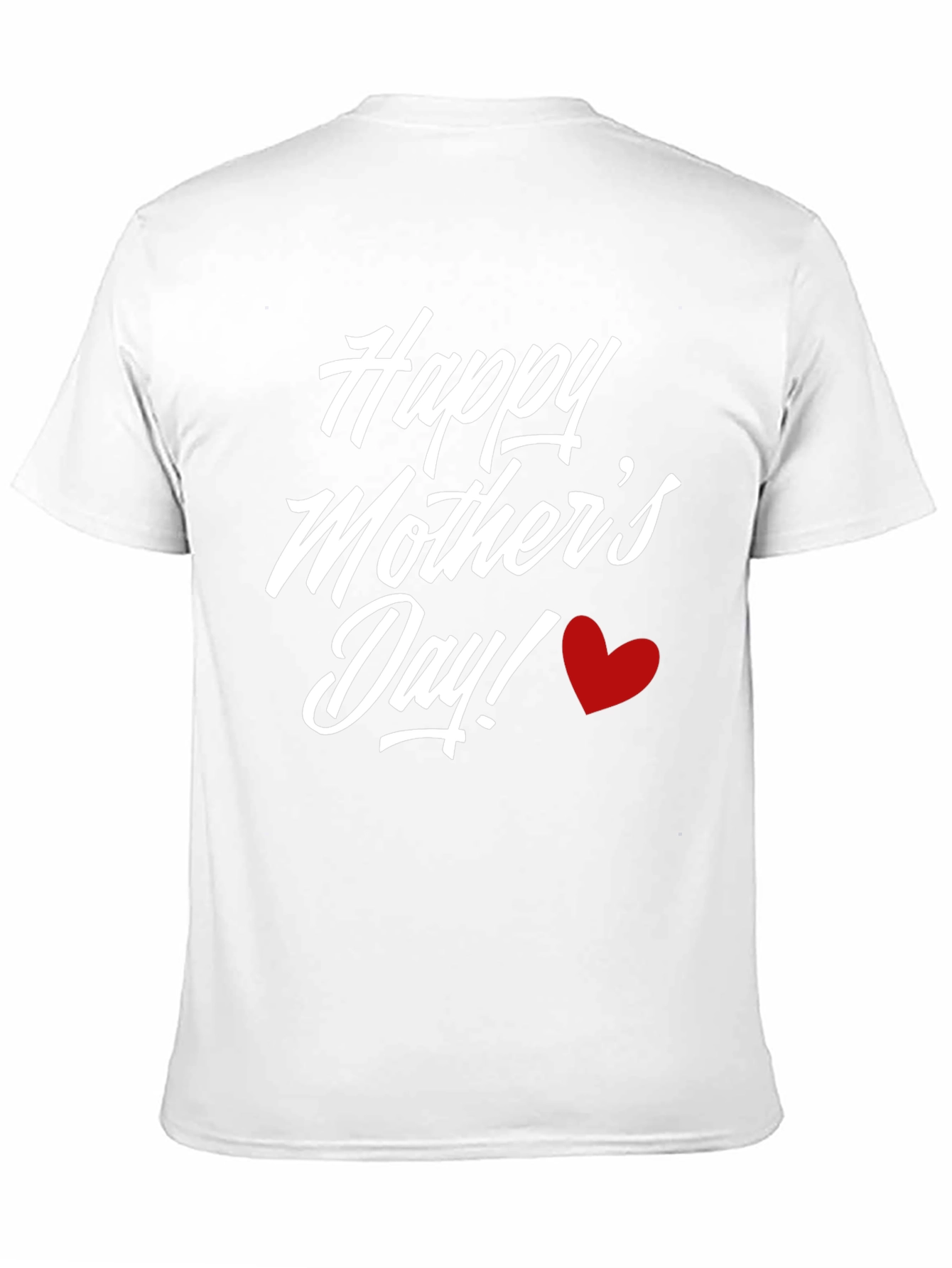 Happy Mothers Day T-Shirt Heart Design