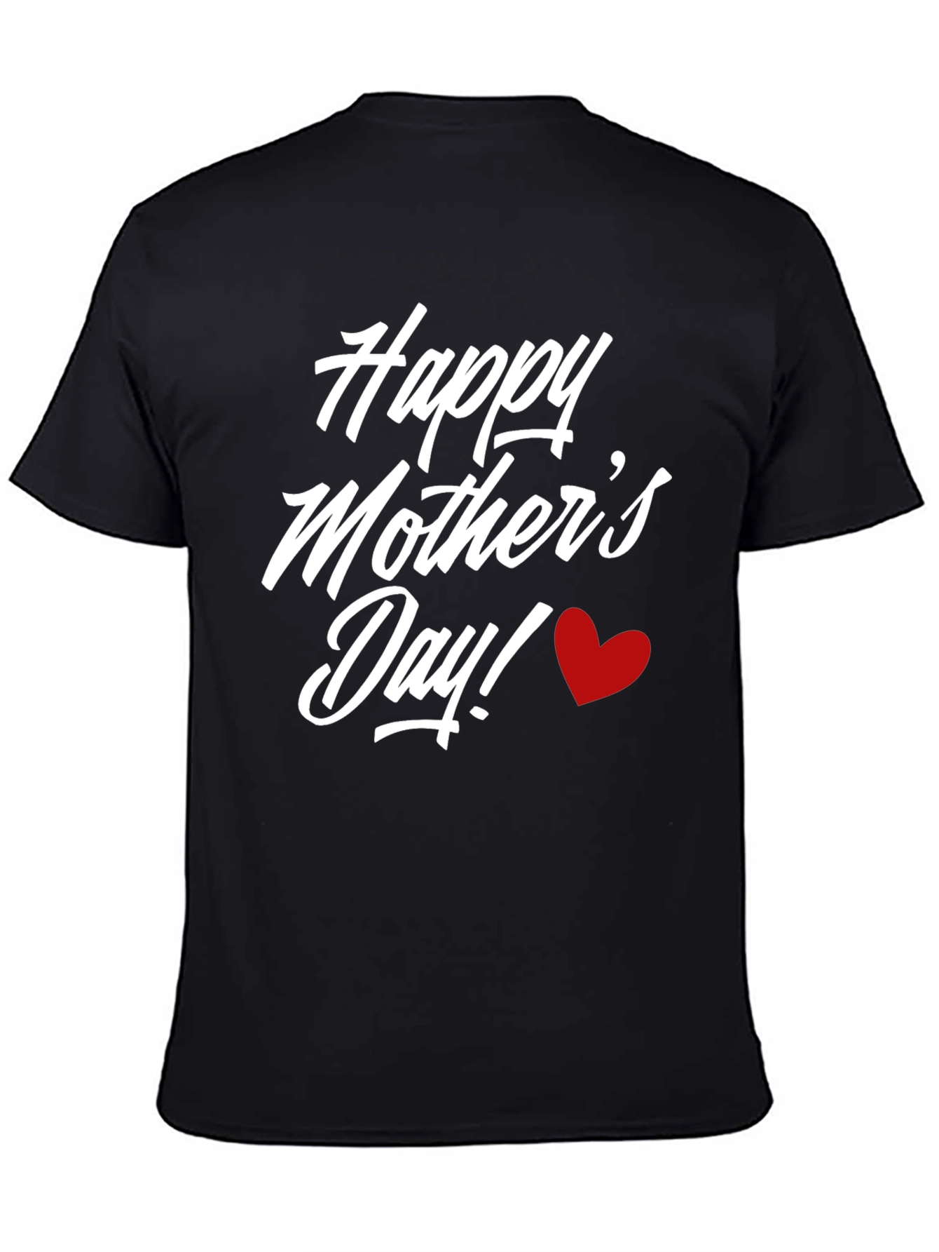 Happy Mothers Day T-Shirt Heart Design