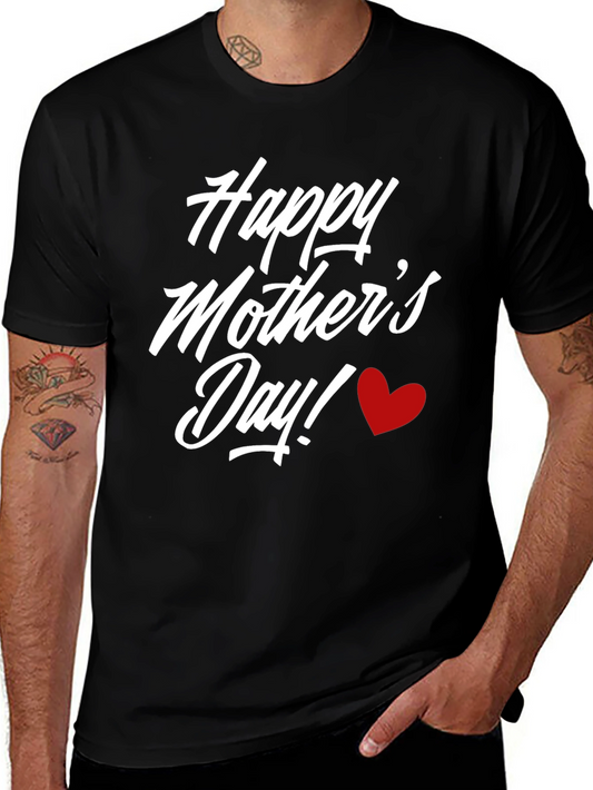 Happy Mothers Day T-Shirt Heart Design
