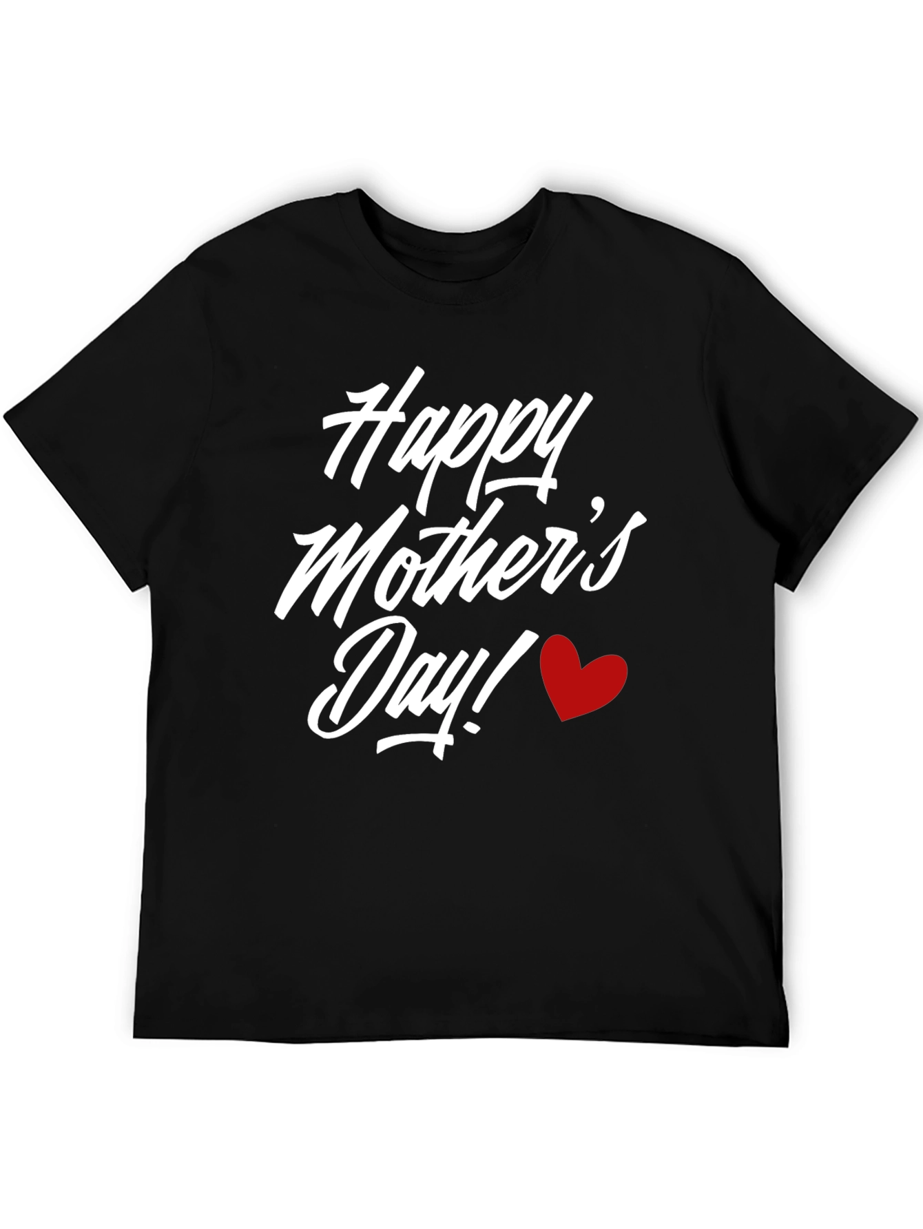 Happy Mothers Day T-Shirt Heart Design