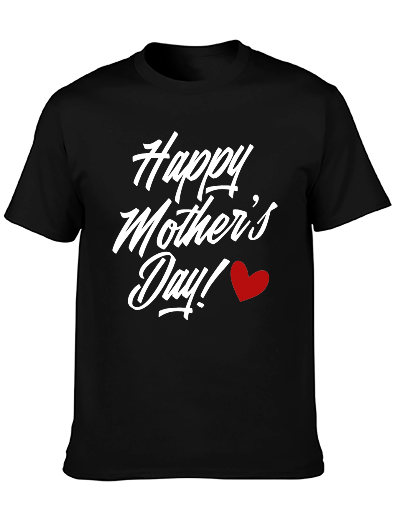 Happy Mothers Day T-Shirt Heart Design