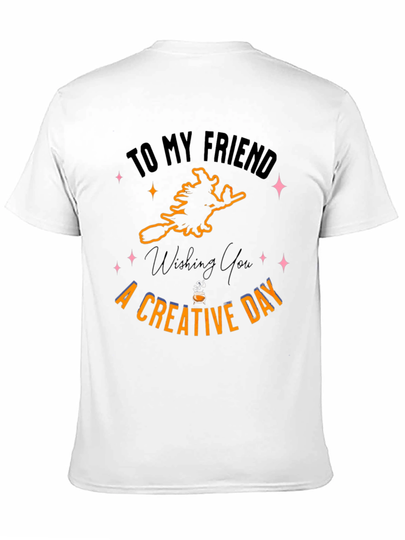 Creative Halloween T-Shirt - Witch Design