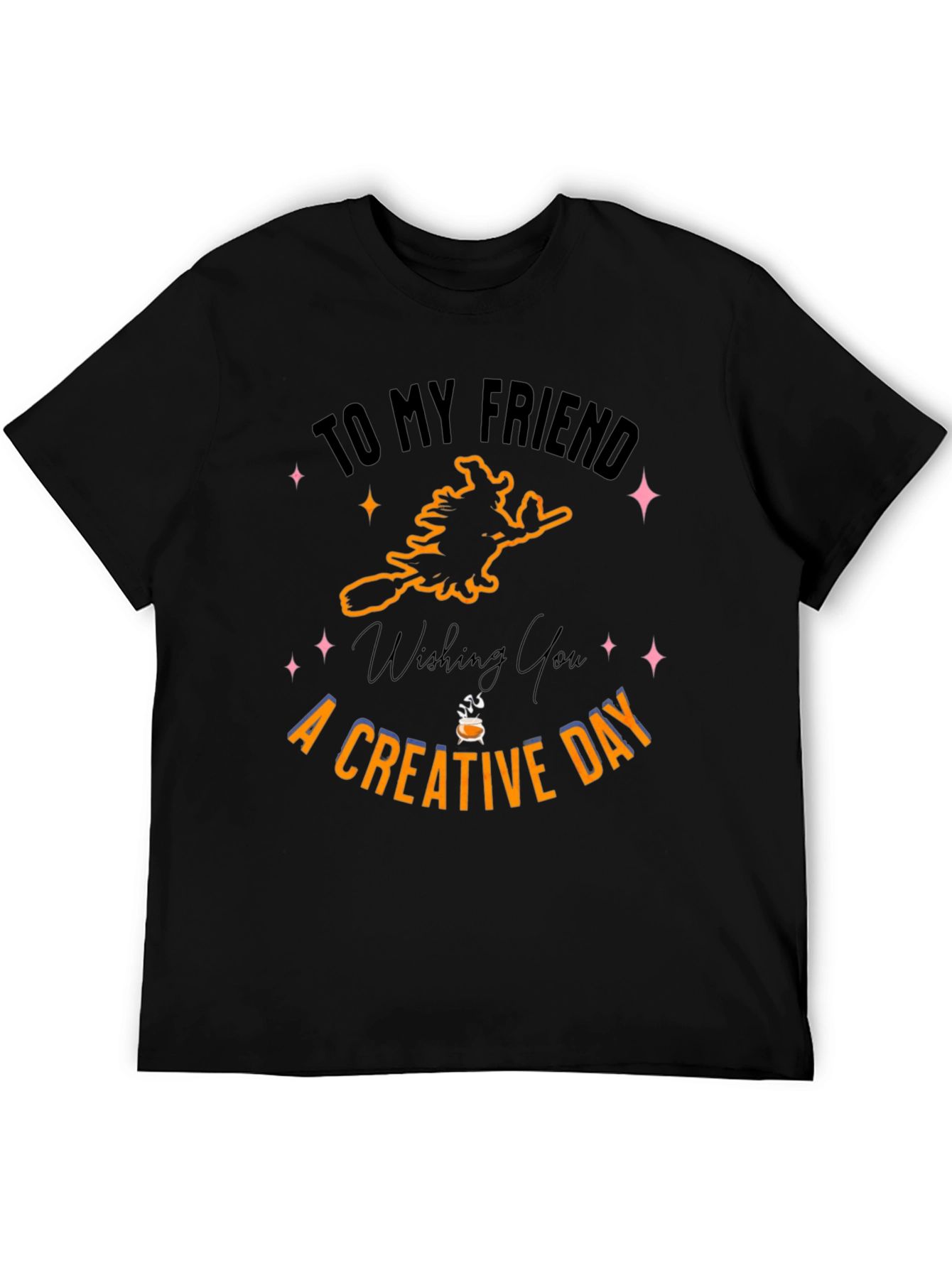 Creative Halloween T-Shirt - Witch Design