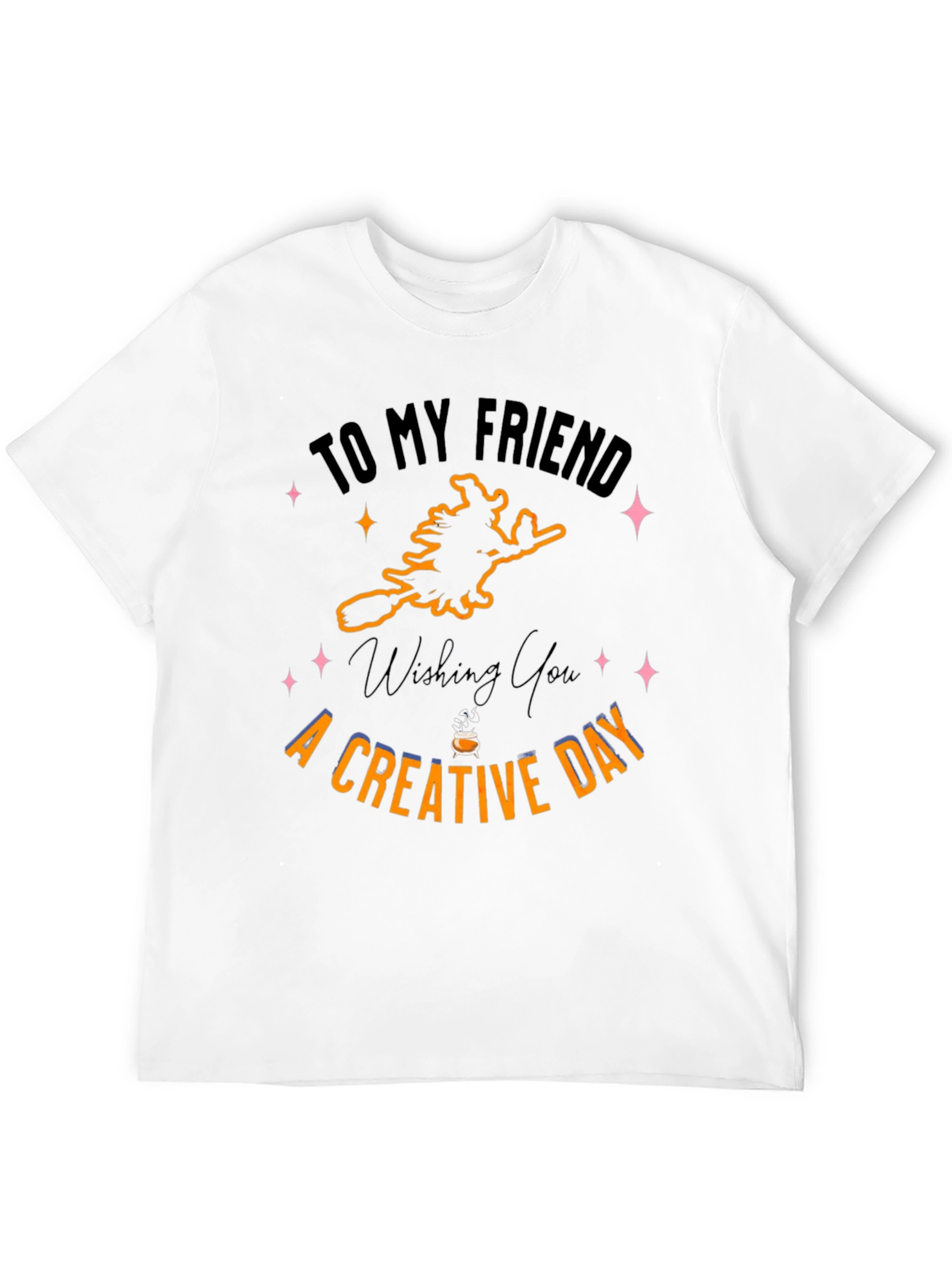 Creative Halloween T-Shirt - Witch Design