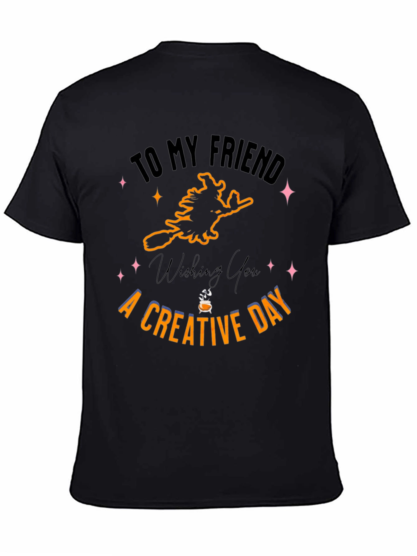 Creative Halloween T-Shirt - Witch Design
