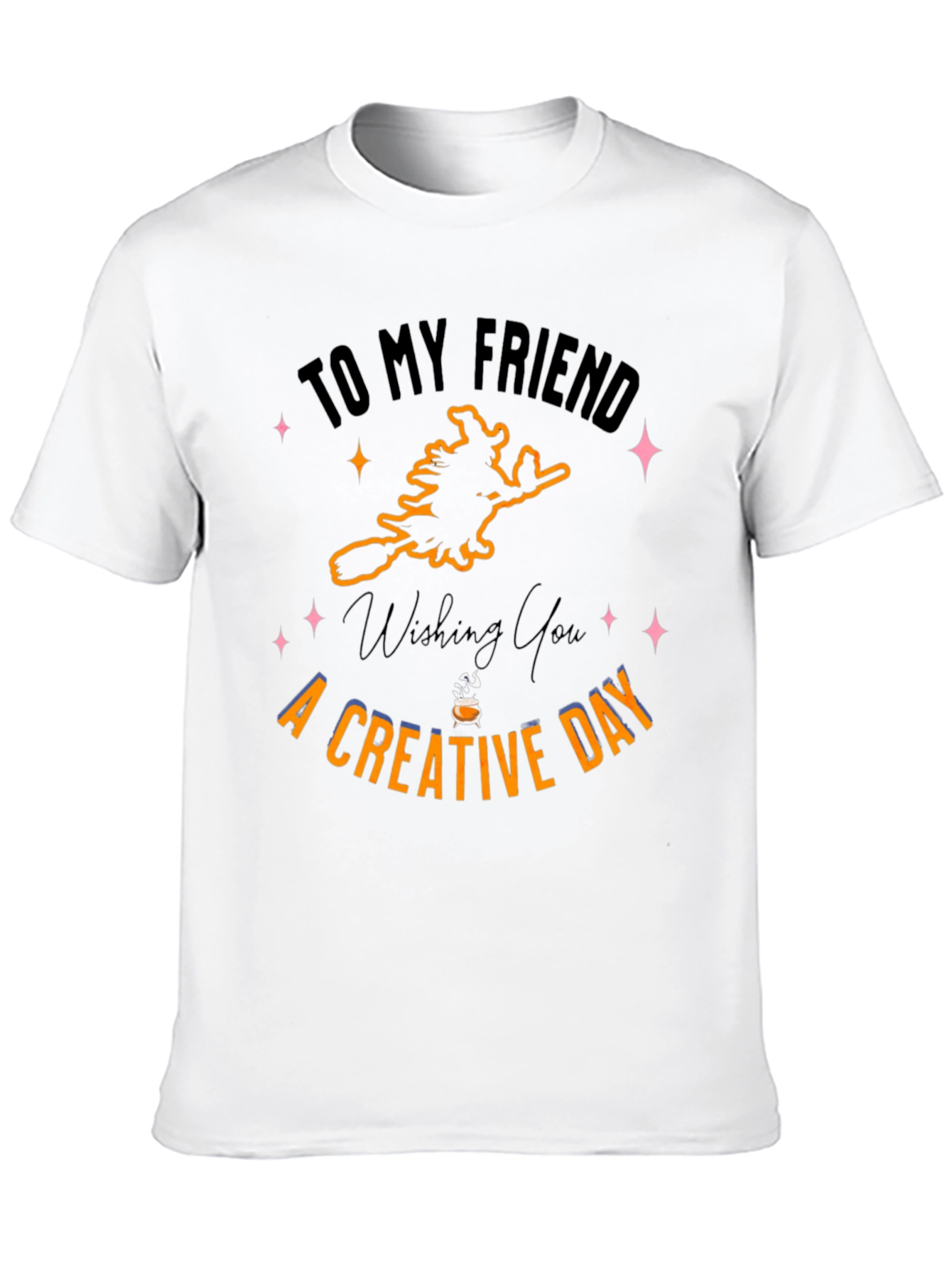 Creative Halloween T-Shirt - Witch Design