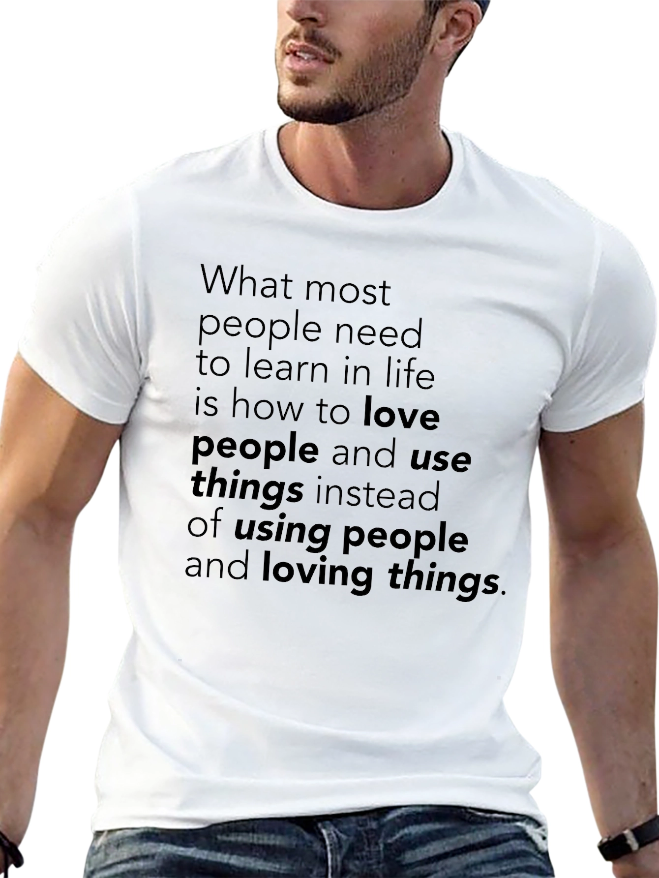 Love People Use Things Graphic T-Shirt