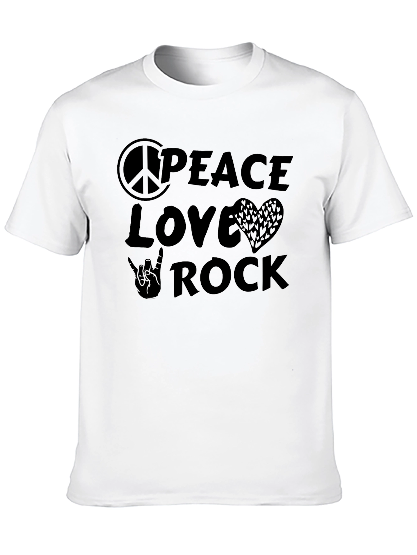 Peace Love Rock T-Shirt