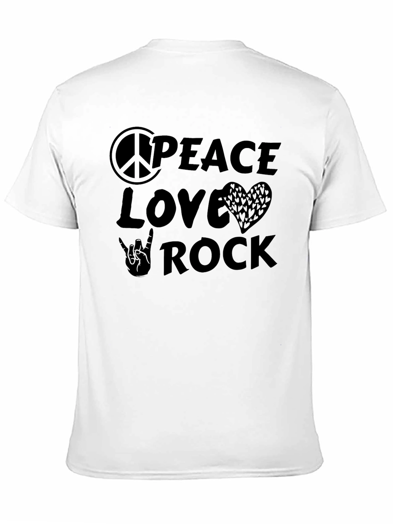 Peace Love Rock T-Shirt