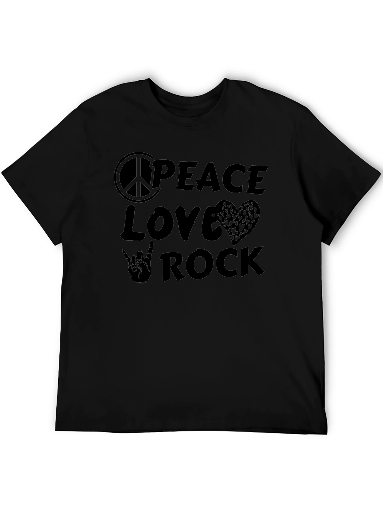 Peace Love Rock T-Shirt