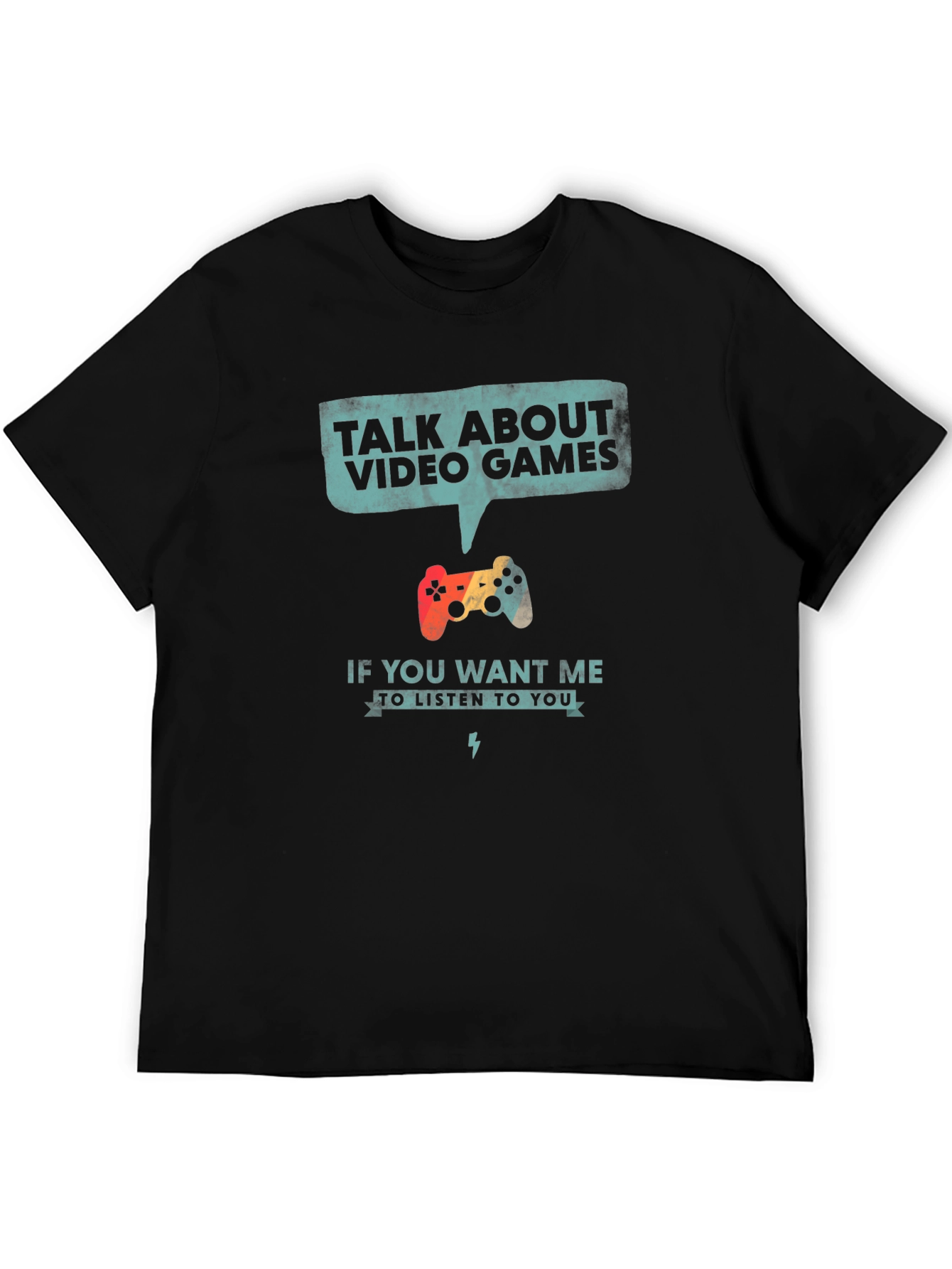 Talk About Video Games Graphic T-Shirt