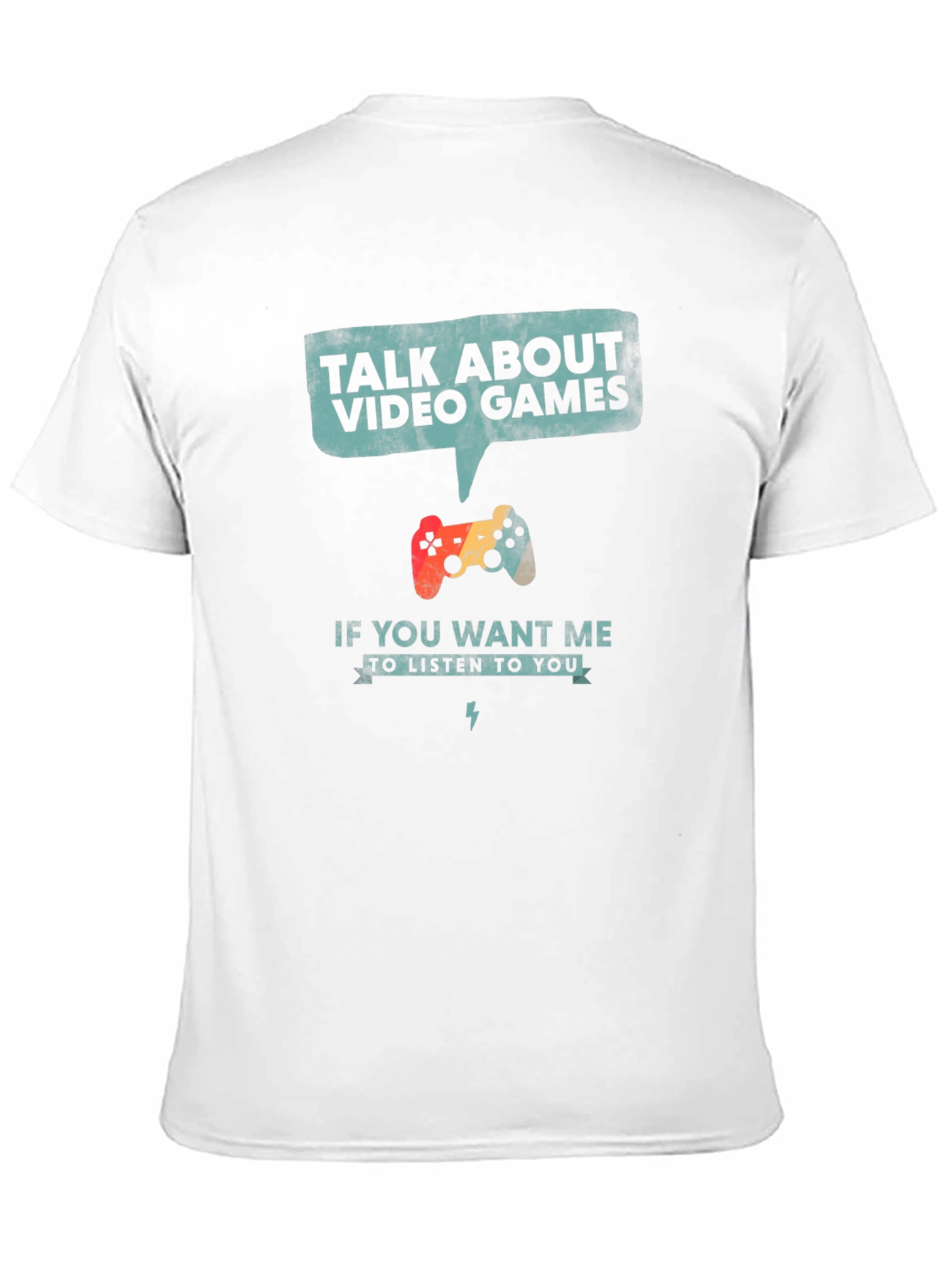 Talk About Video Games Graphic T-Shirt