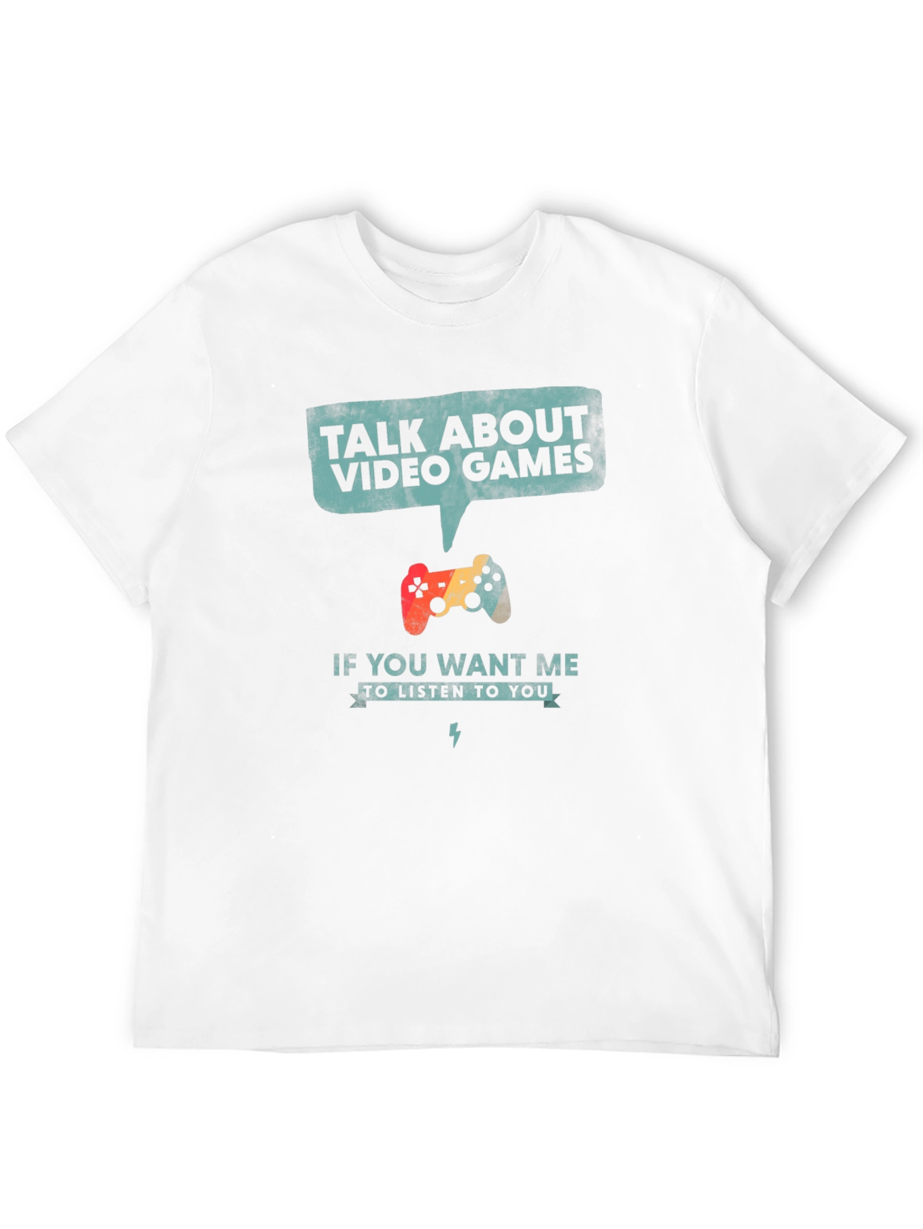 Talk About Video Games Graphic T-Shirt