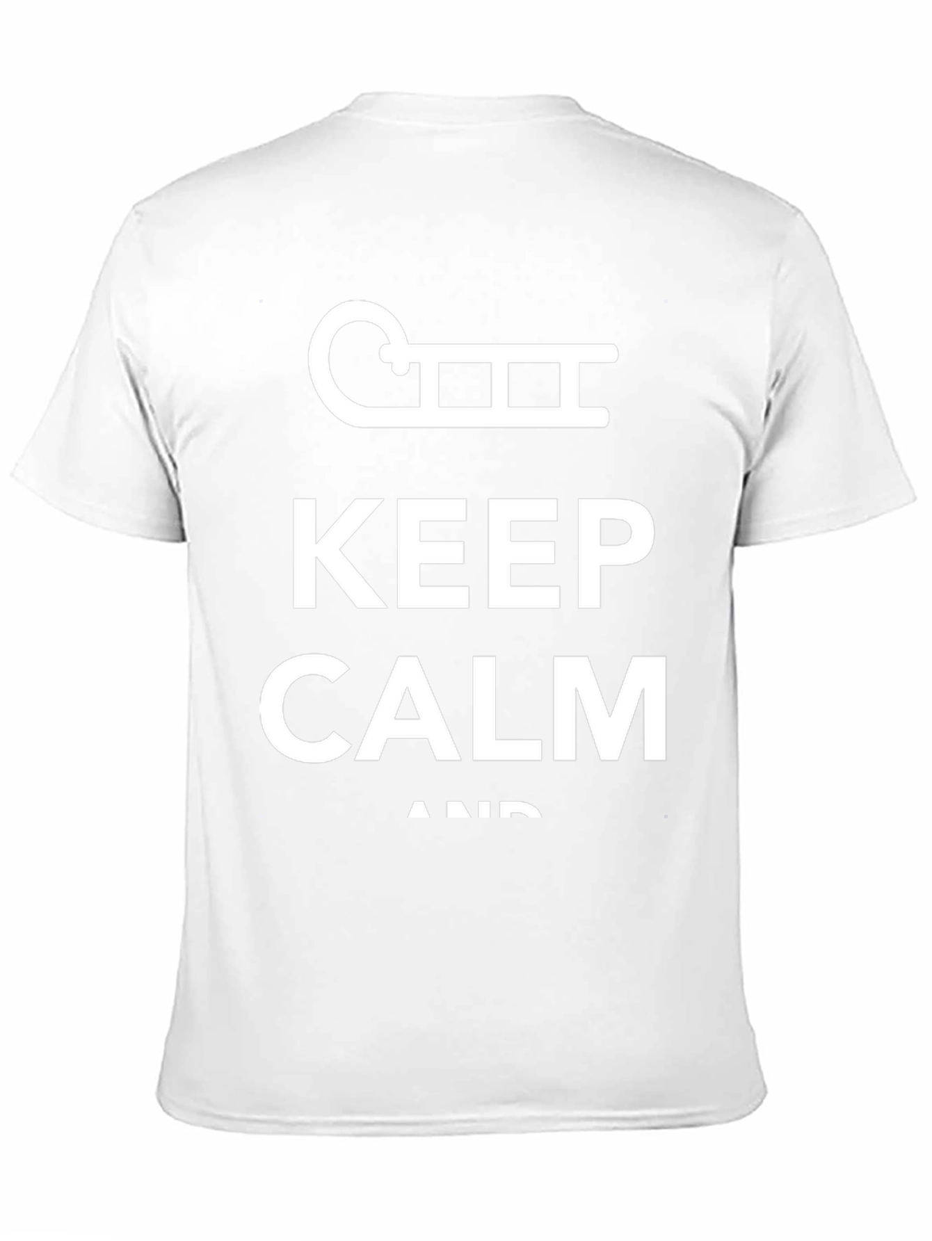 Keep Calm and Sleigh On! Black T-Shirt
