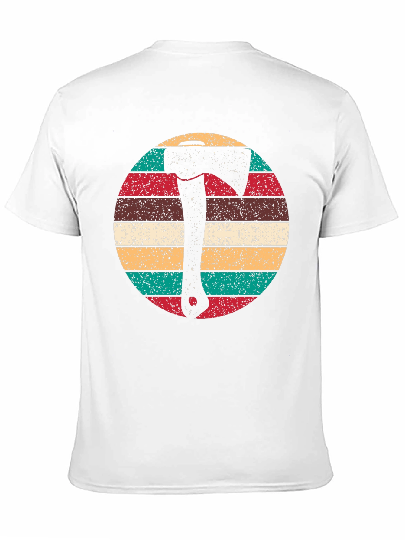 Retro Axe Graphic Tee - Logger Style