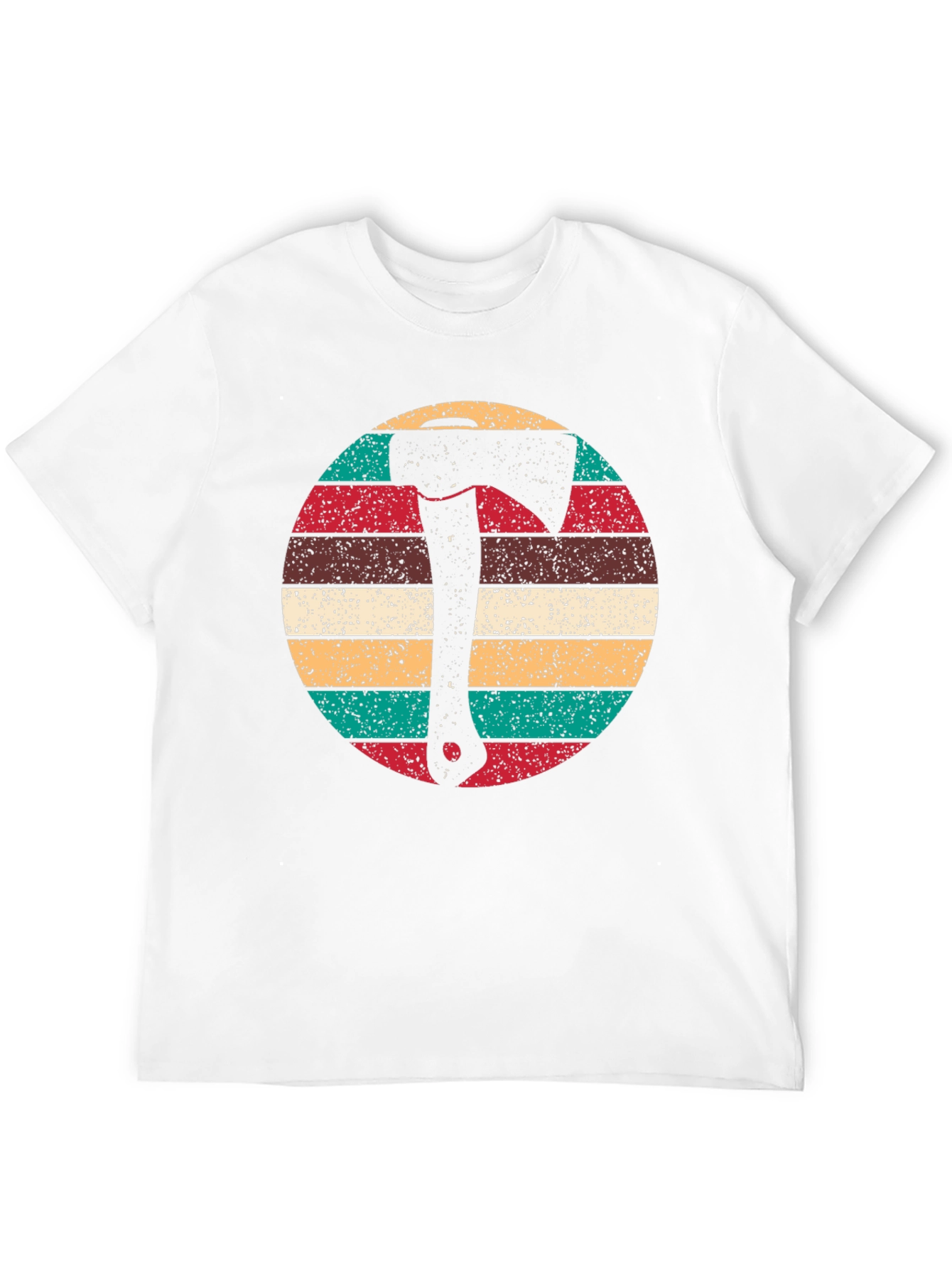 Retro Axe Graphic Tee - Logger Style