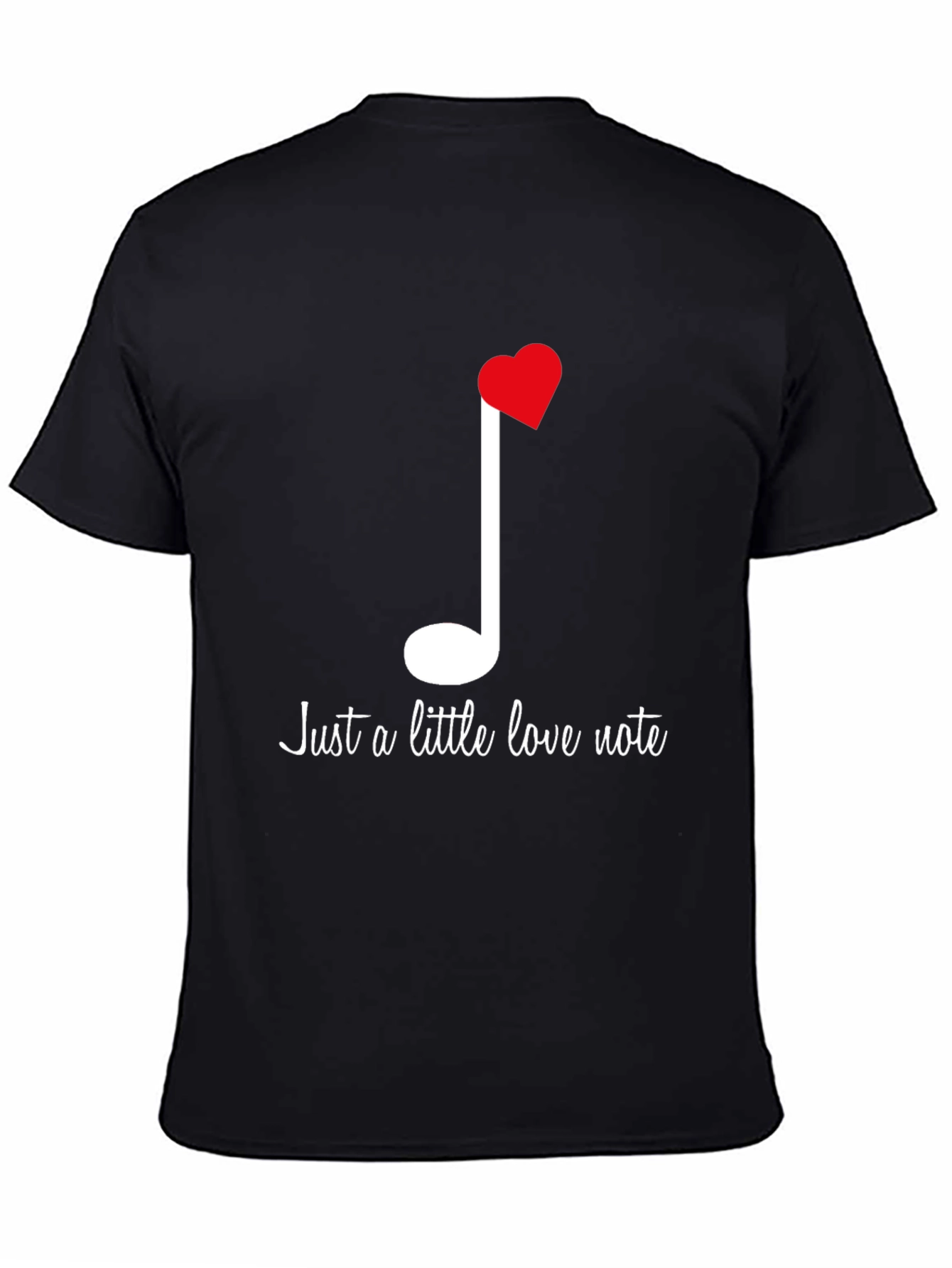 Love Note T-Shirt: Musical Heart Tee