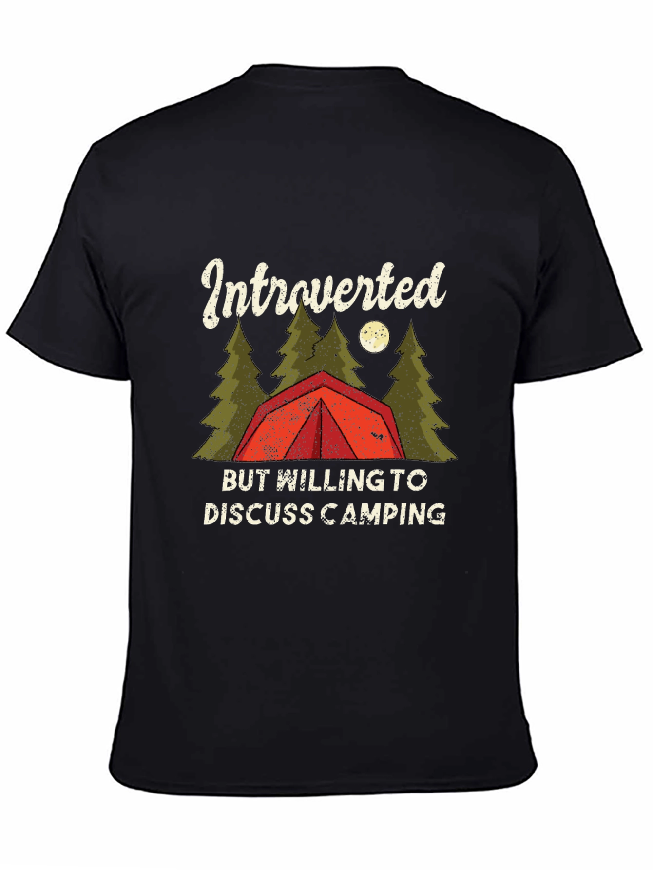 Introverted Camping T-Shirt