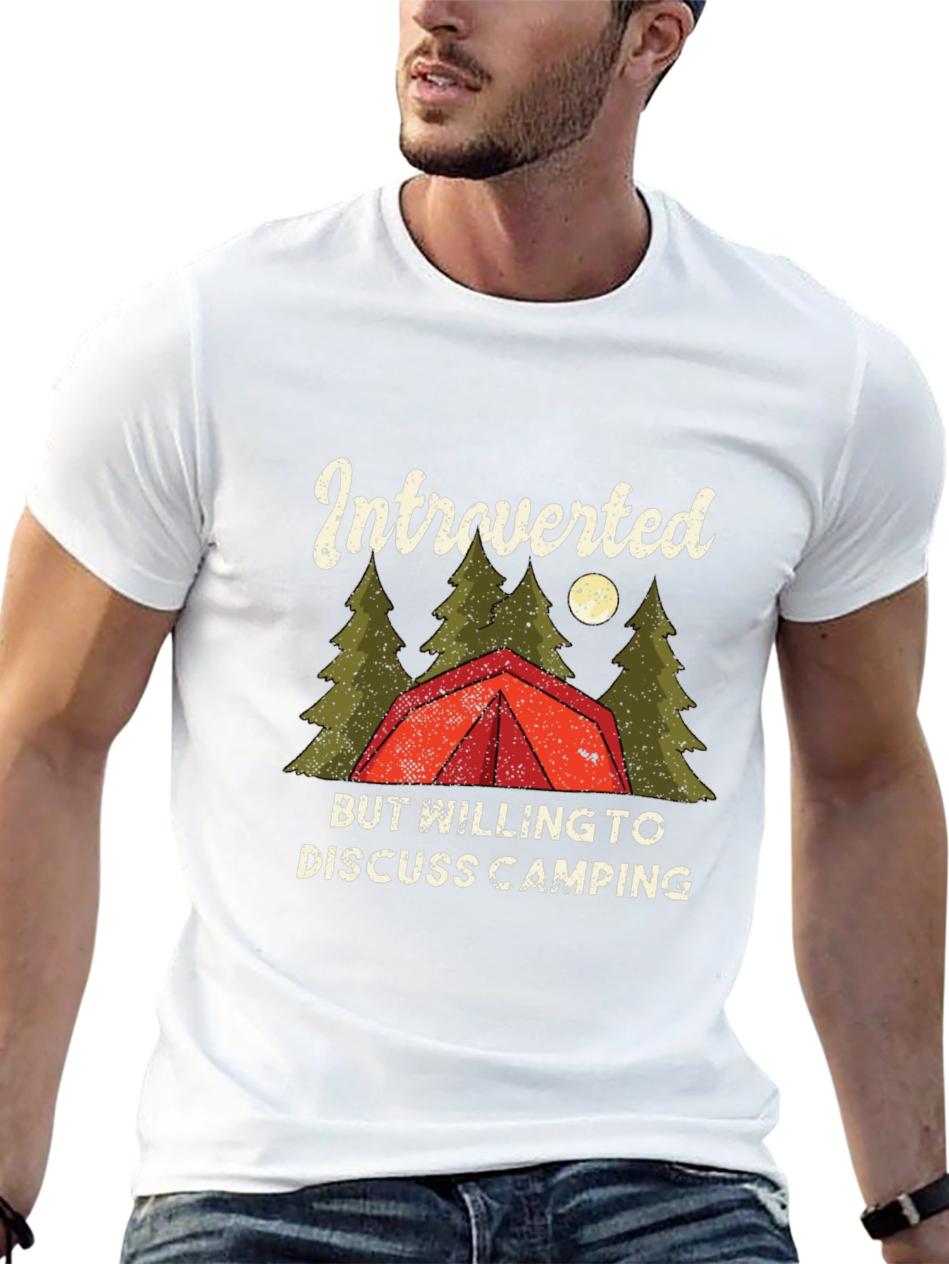 Introverted Camping T-Shirt