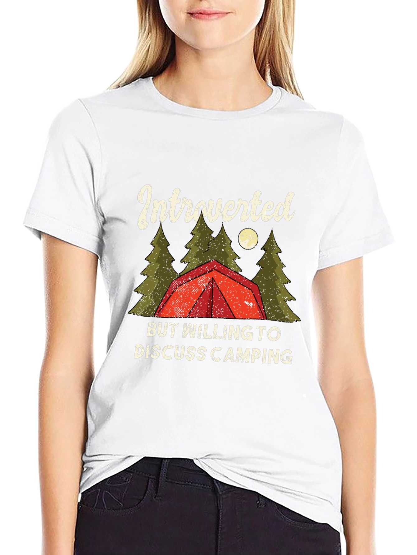 Introverted Camping T-Shirt