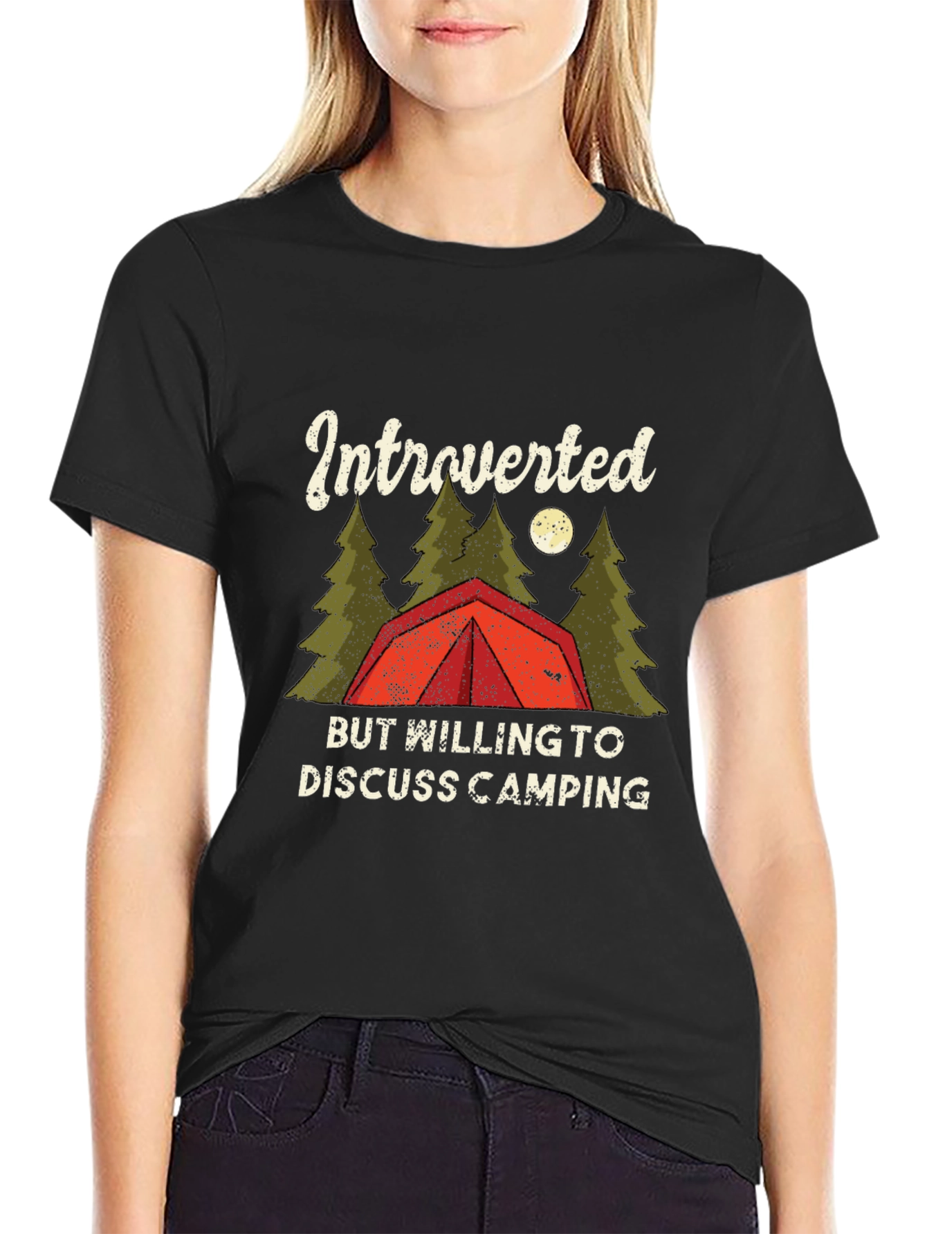 Introverted Camping T-Shirt