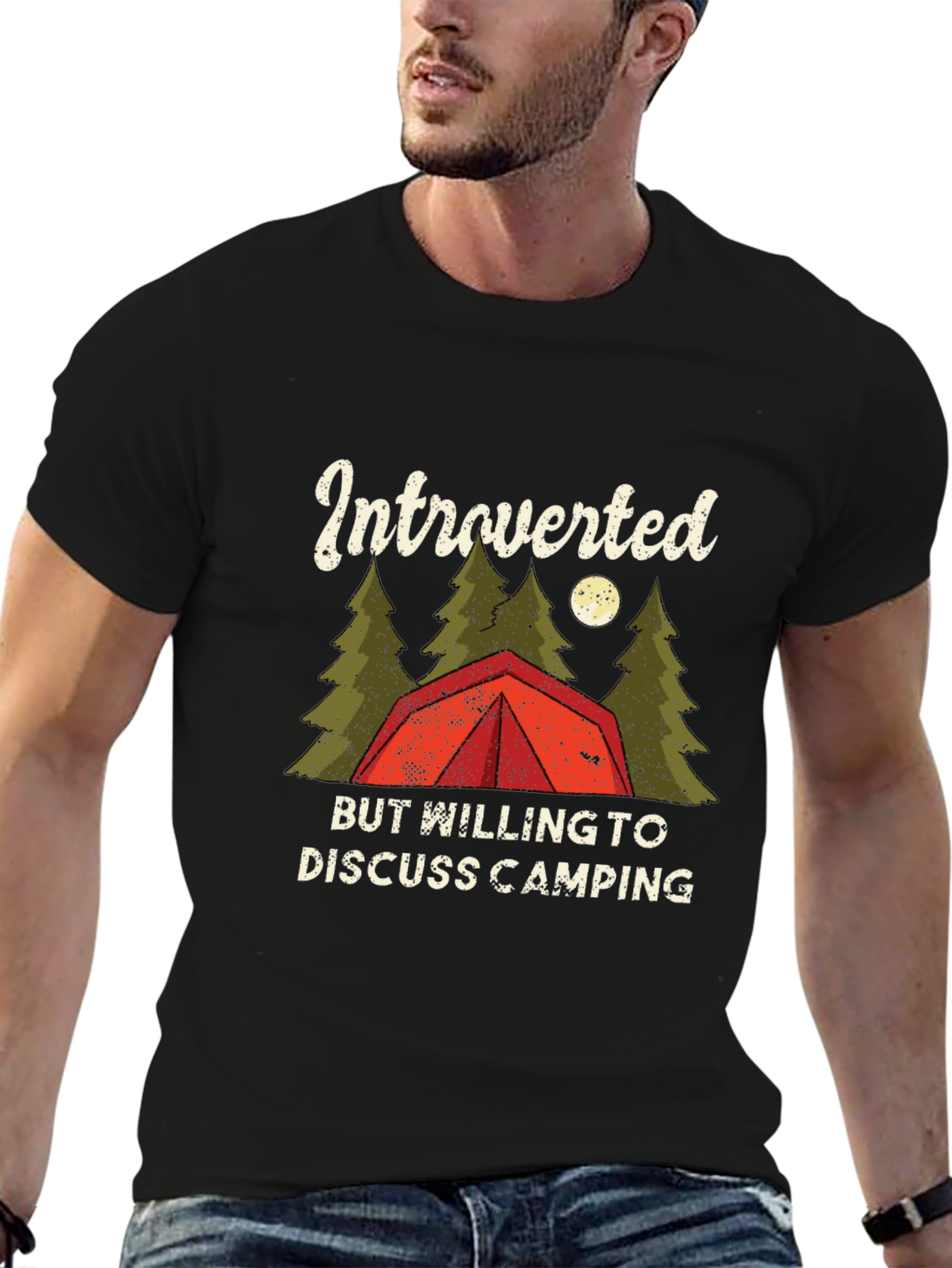 Introverted Camping T-Shirt