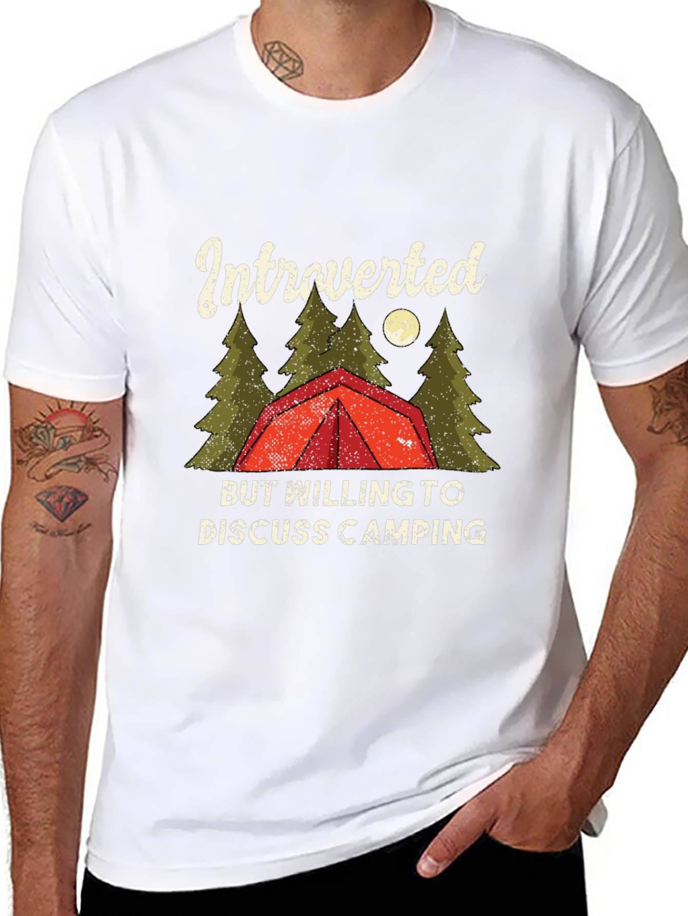 Introverted Camping T-Shirt