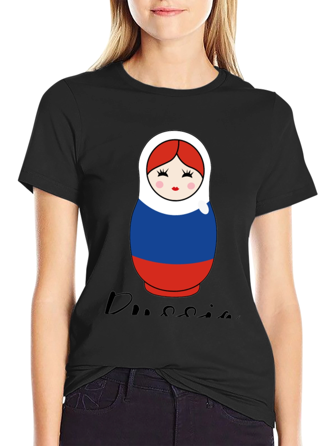 Russian Doll Tee - Unique Graphic T-Shirt