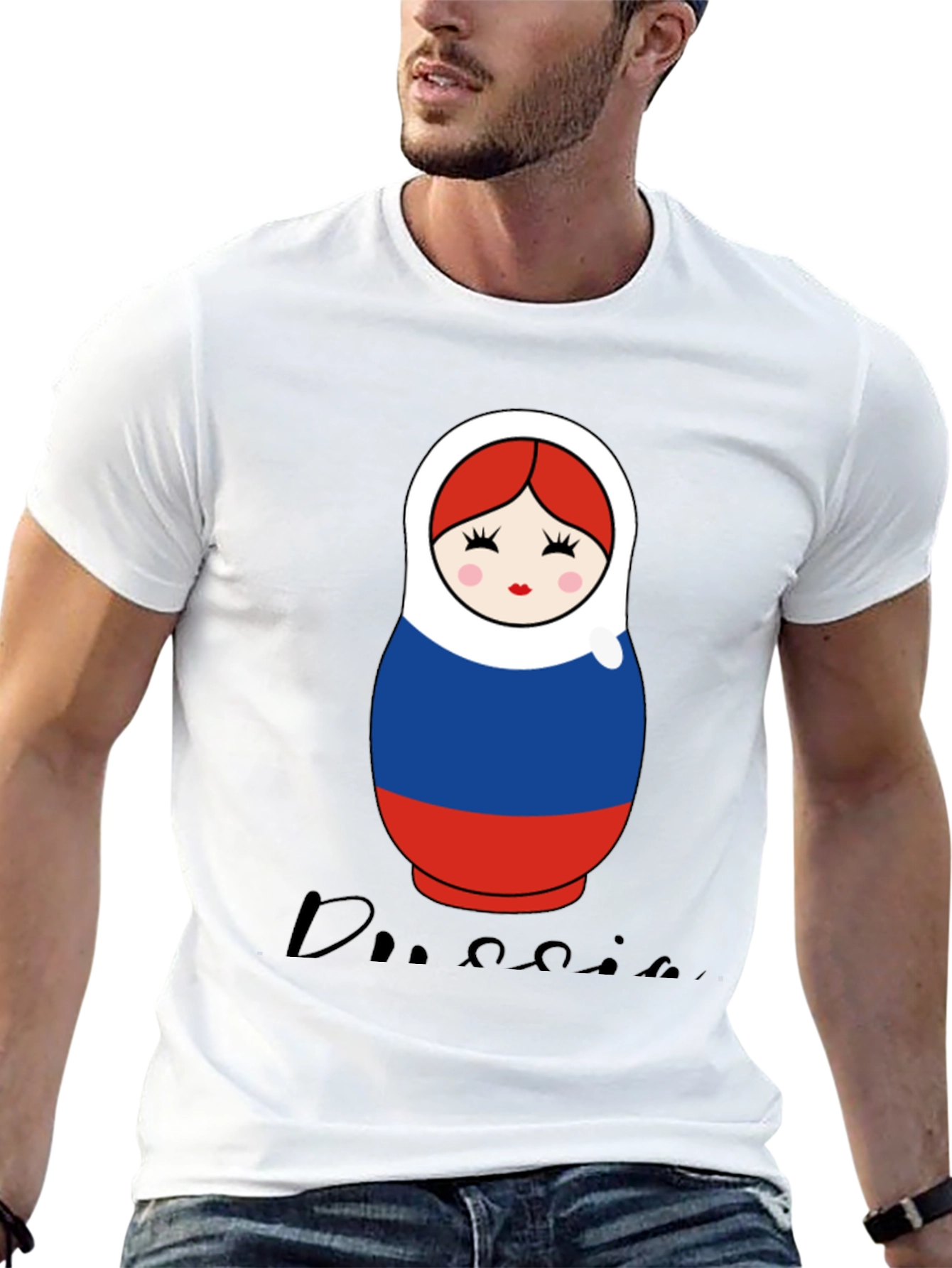 Russian Doll Tee - Unique Graphic T-Shirt