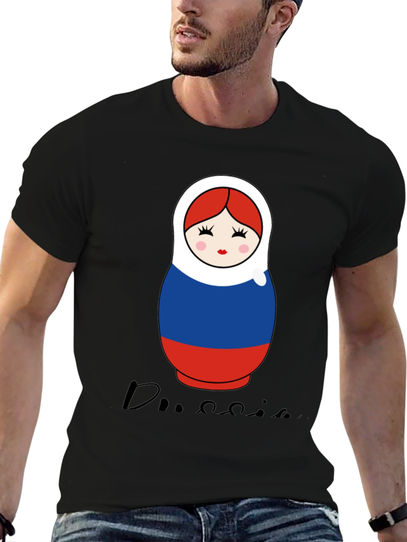 Russian Doll Tee - Unique Graphic T-Shirt