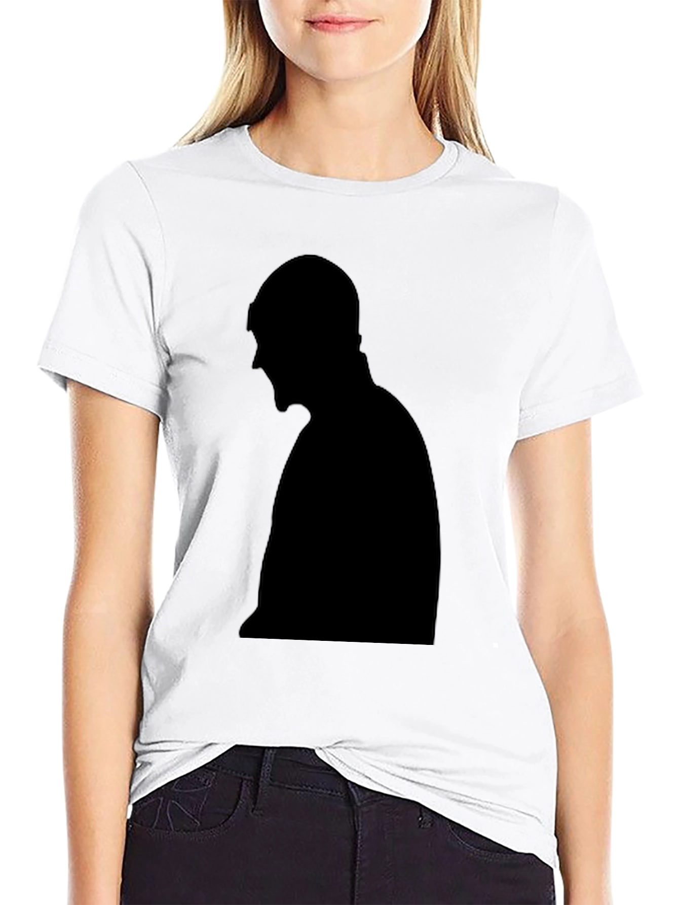 Silhouette Graphic Tee - Unisex Black T-Shirt